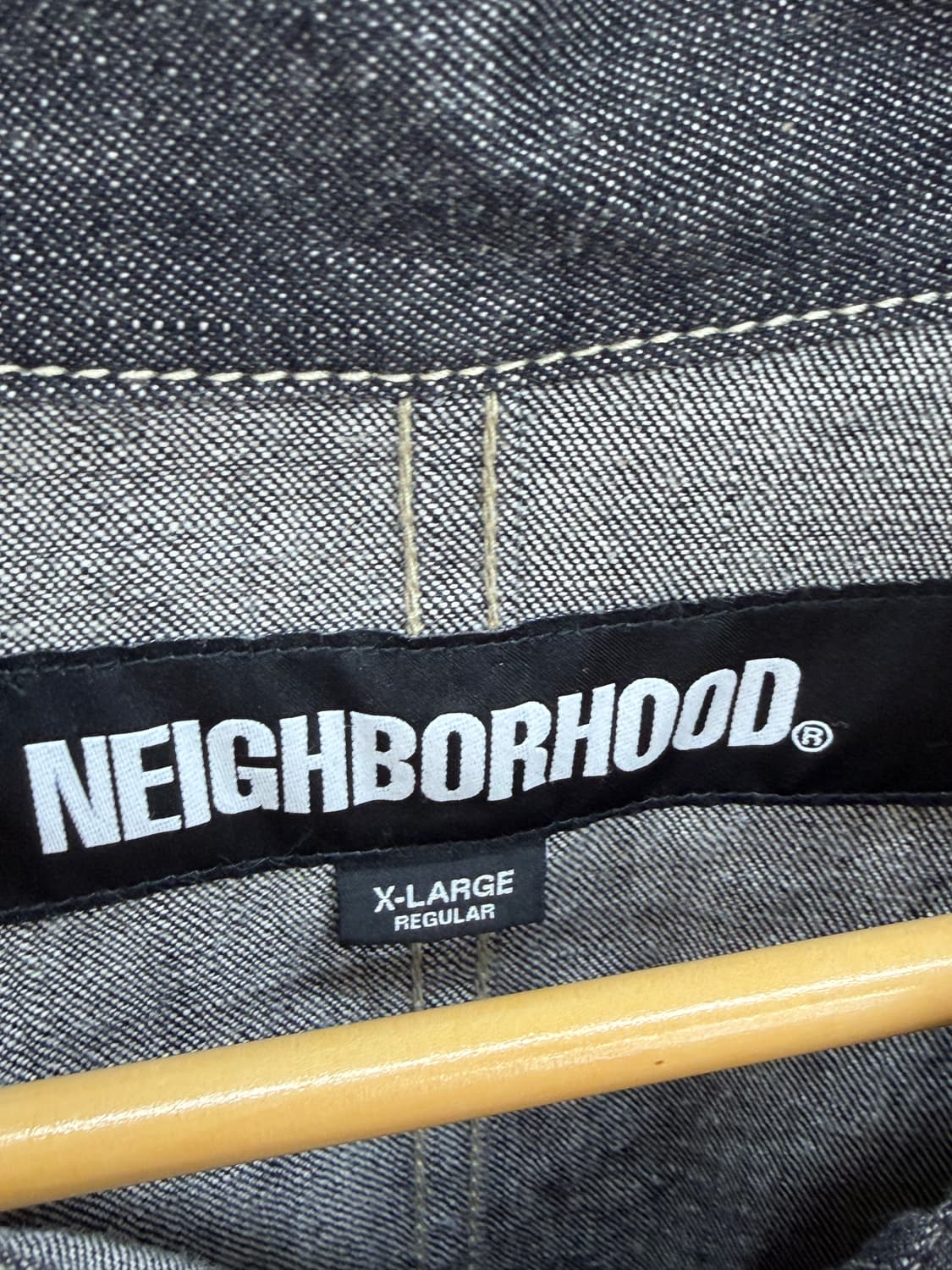 네이버후드 세비지 데님 딜러 코트XL(민트급) 상품이미지2