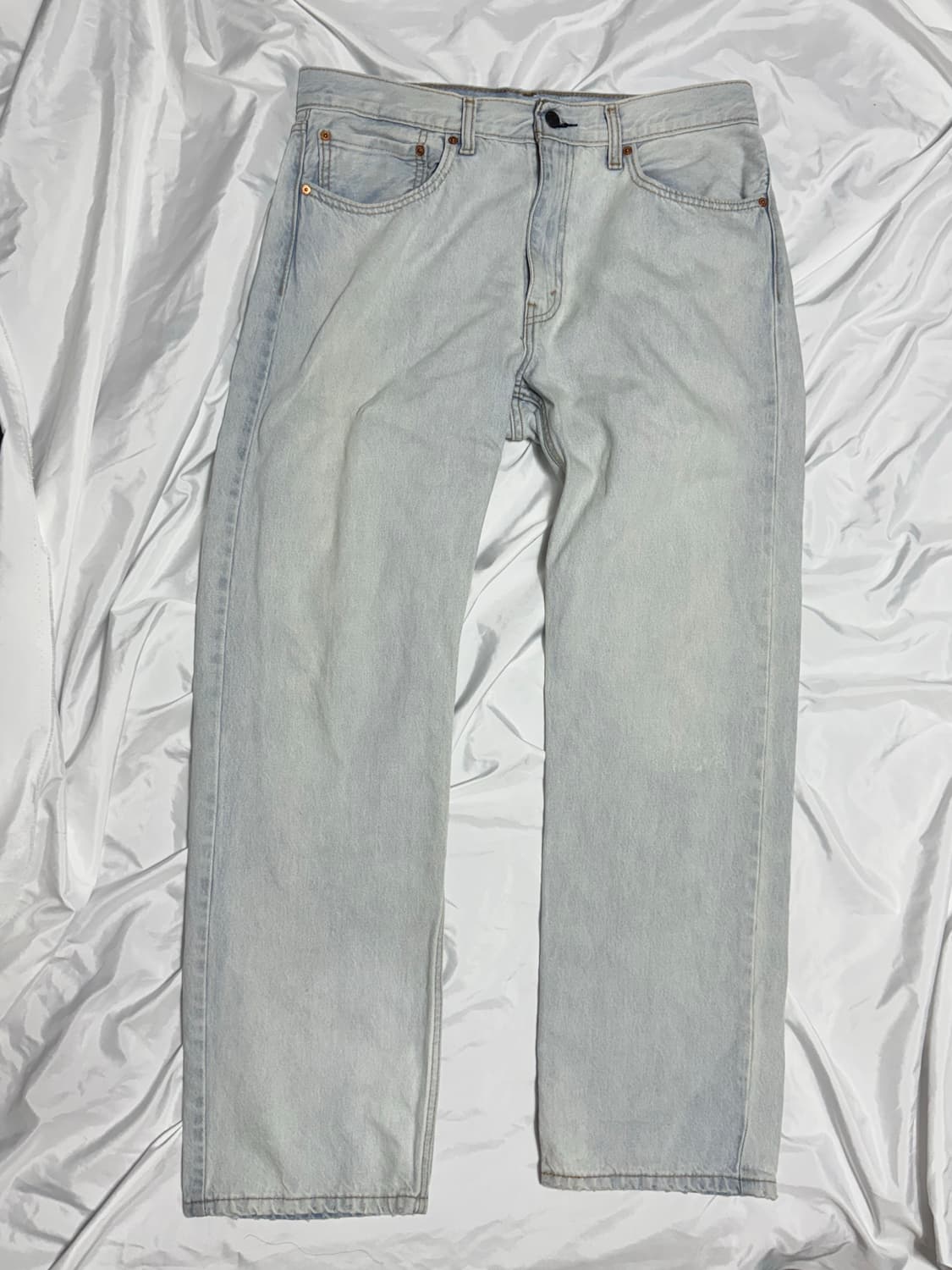 리바이스 555 96 릴렉스 스트레이트 스노우워싱진 상품이미지3