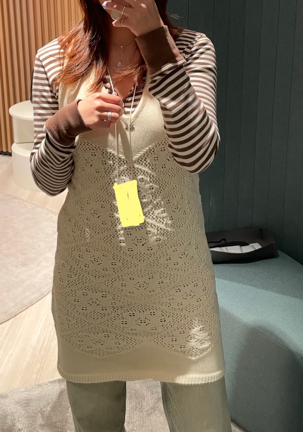 기준kijun 크로쉐 원피스 상품이미지3