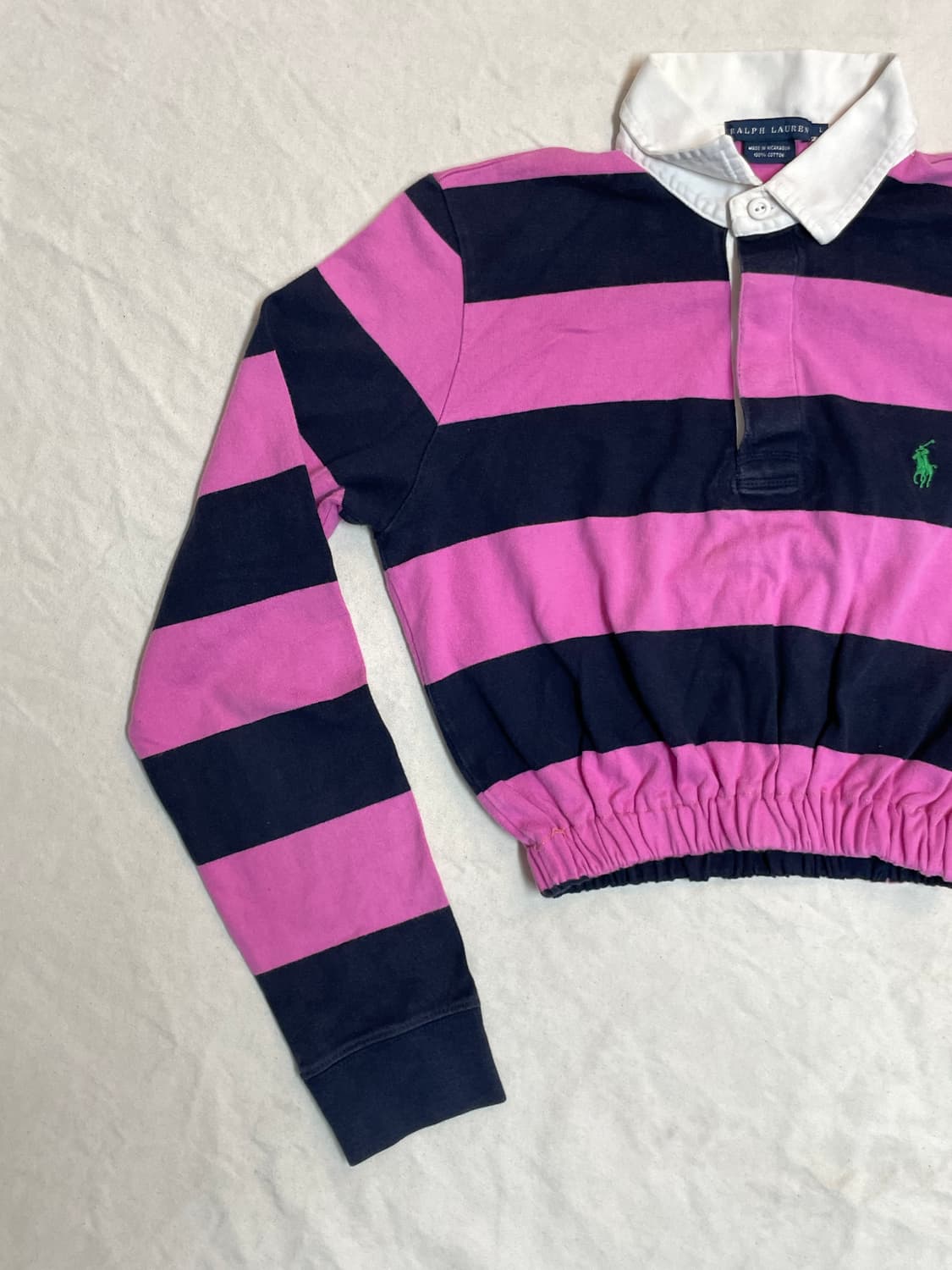 폴로 크롭 럭비셔츠 상품이미지3