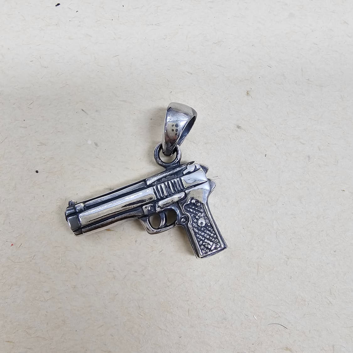 9.25 실버 총 gun 펜던트 상품이미지1