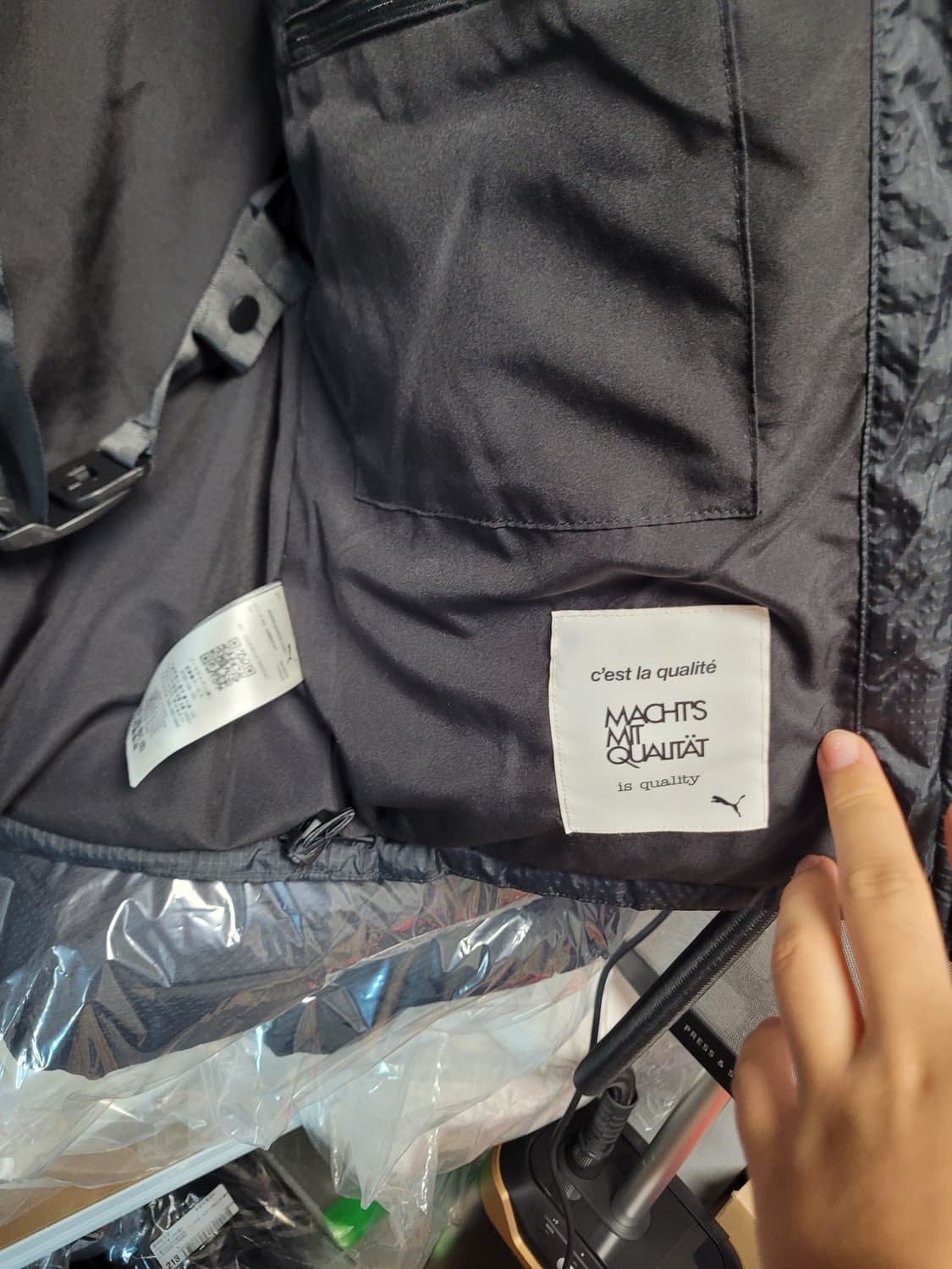 푸마 패딩 구스다운 새상품 상품이미지8