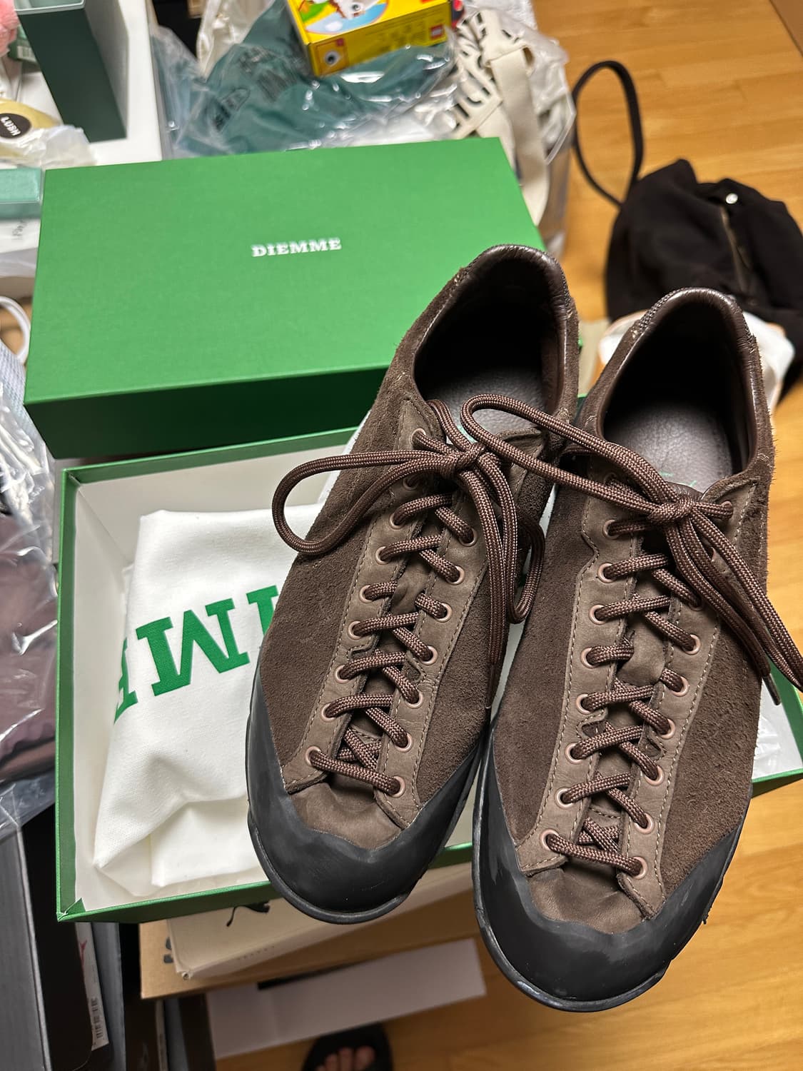 (43) 디에메 모비다 스웨이드 브라운 상품이미지2