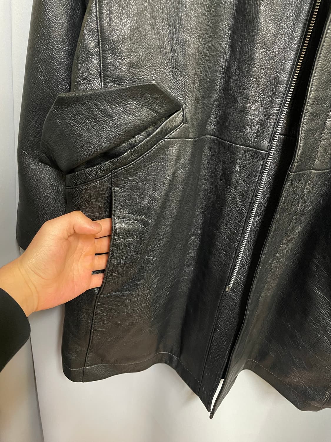 durban 양가죽 하프 코트 lamb skin half coat 상품이미지3