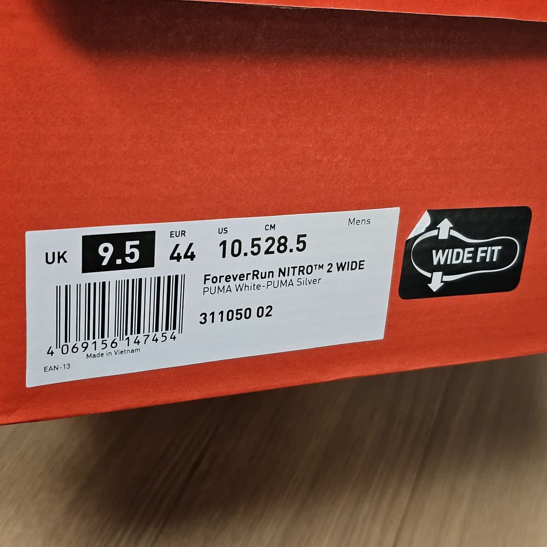 285 새제품) 푸마 포레버런 나이트로 2 와이드 런닝화 러닝화 안정화 상품이미지8