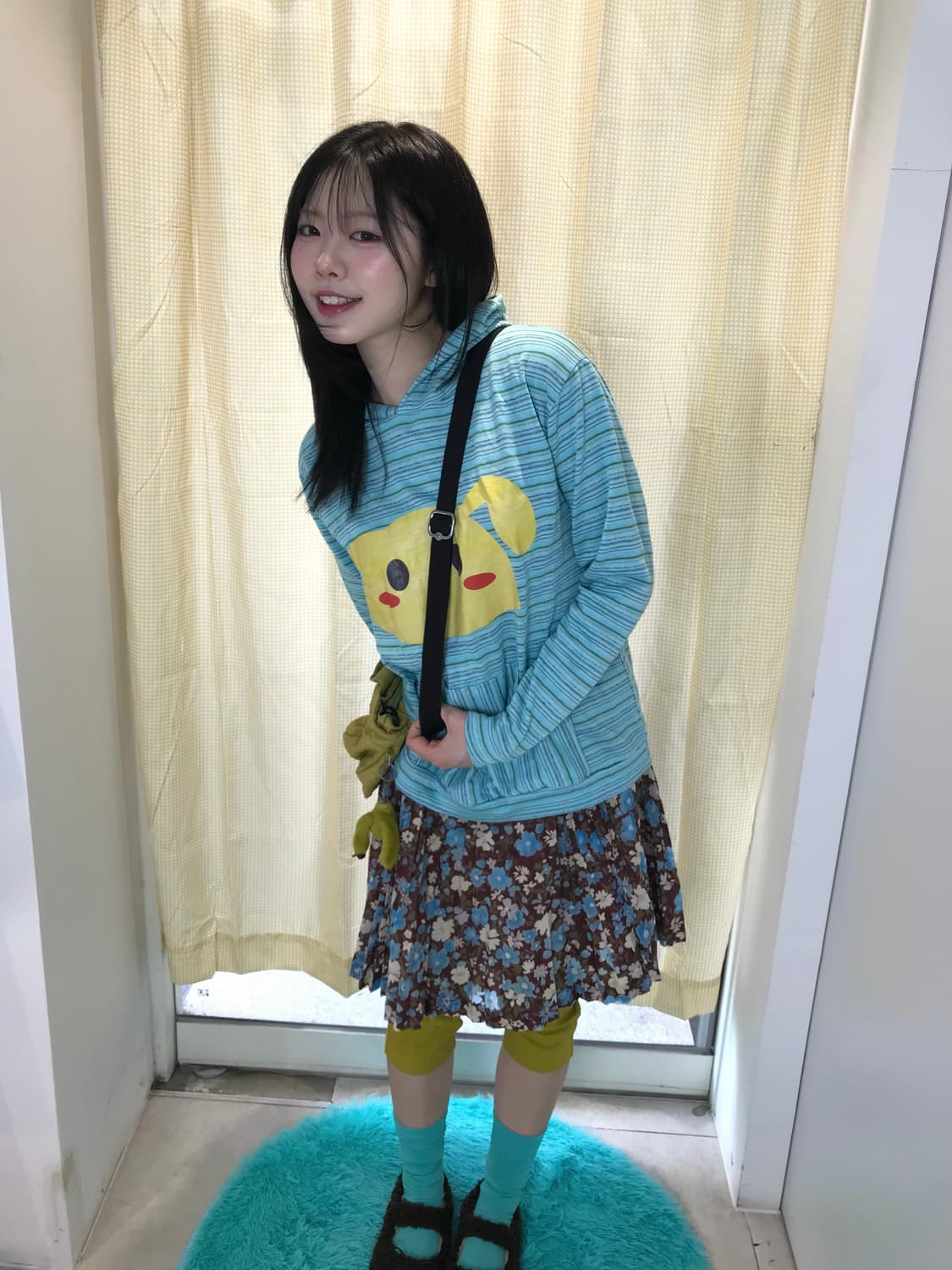 귀여운 병아리 프린팅 후드 코디셋🐥 상품이미지2