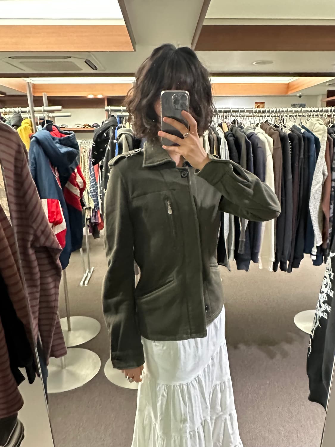 L)토네이도 마트 빈티지 여성 야상 자켓 상품이미지1