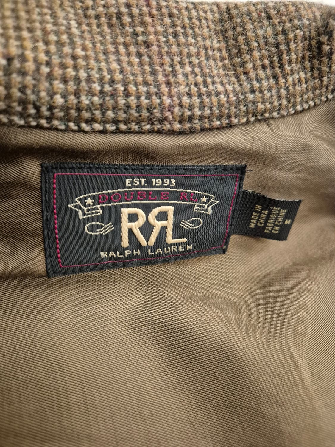 RRL 트위드 셔츠 자켓 M 상품이미지6