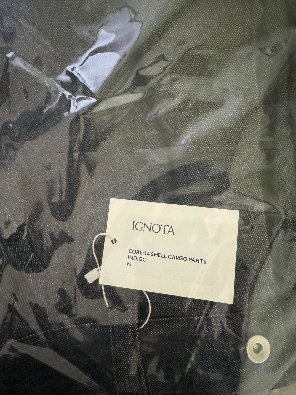 이그노타 CORE:14 SHELL CARGO PANTS (INDIGO) 상품이미지2