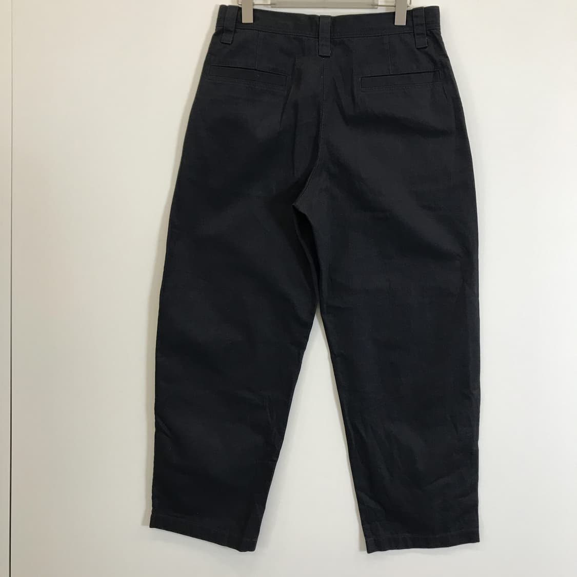 유니클로U 와이드핏 치노팬츠 네이비 [79] 상품이미지3