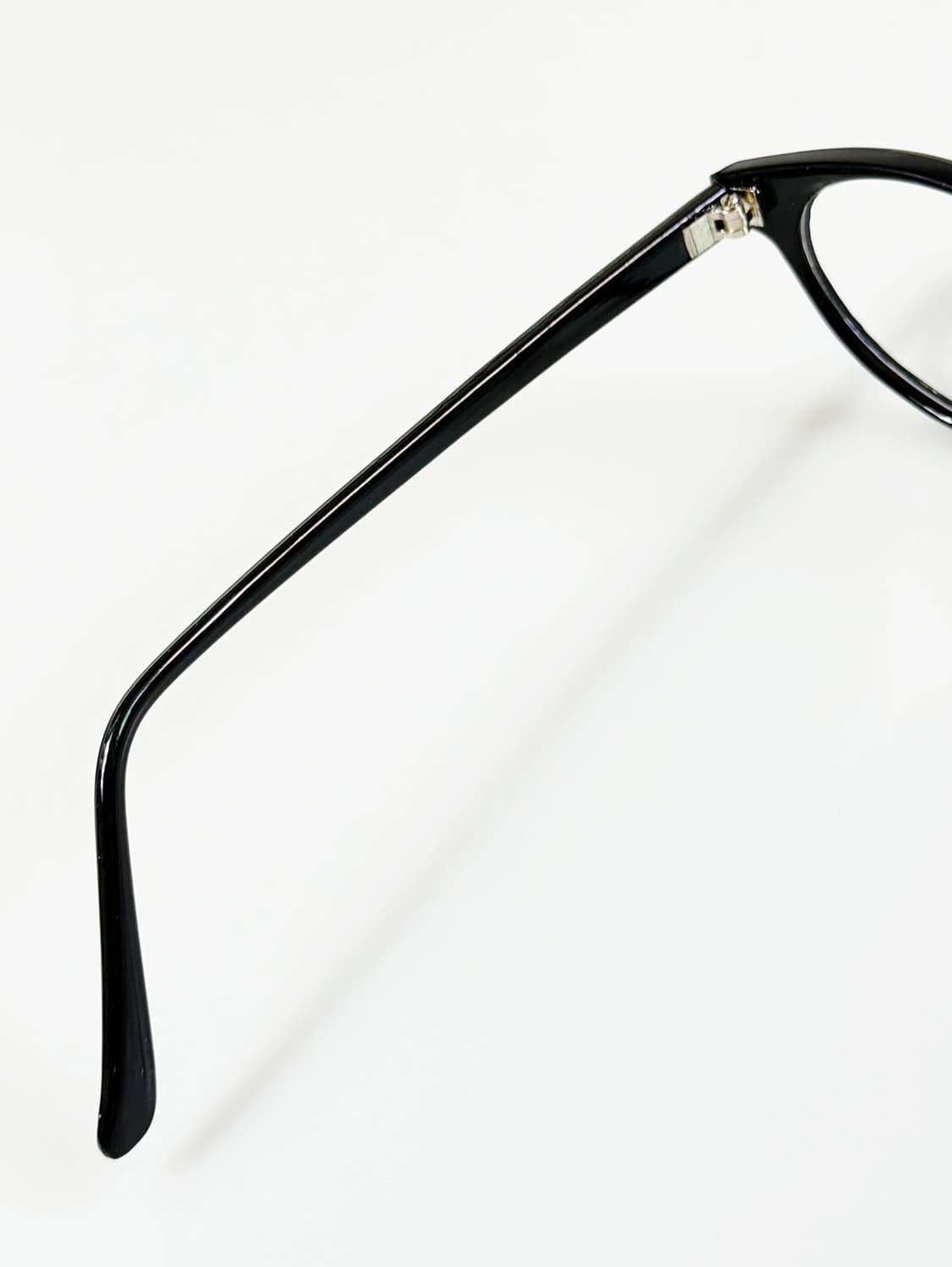 90s JOANNA 블랙 오벌 뿔테 프레임 빈티지 안경 상품이미지7
