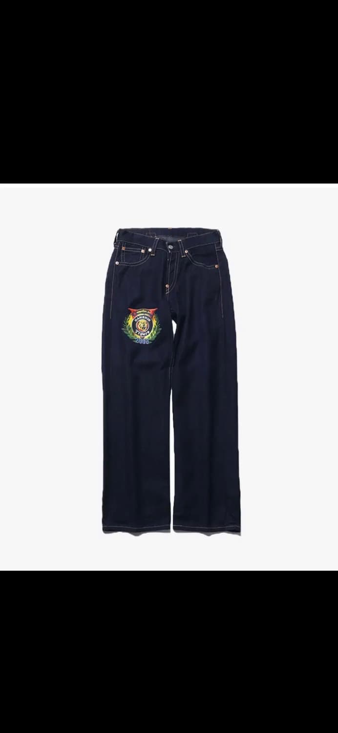 (새상품) Levis x 한신 타이거즈 한정판 데님팬츠 (30) 상품이미지1