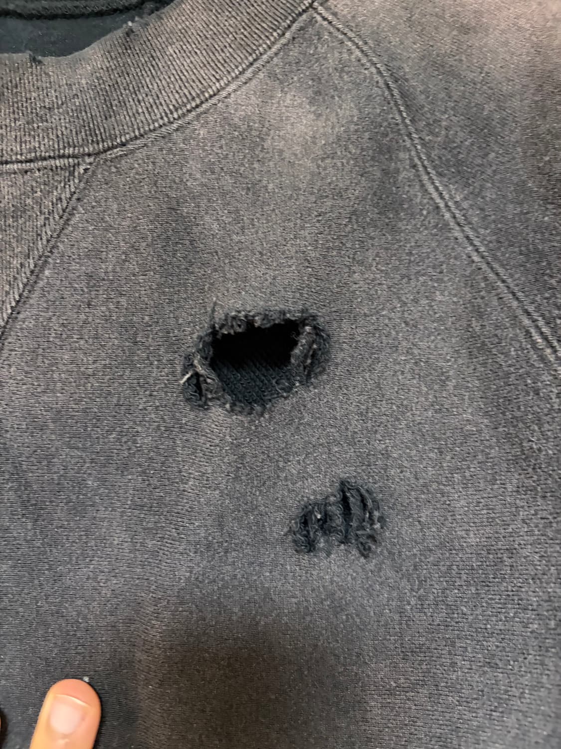 Bed j.w ford 빈티지 가공 스웻셔츠 상품이미지3