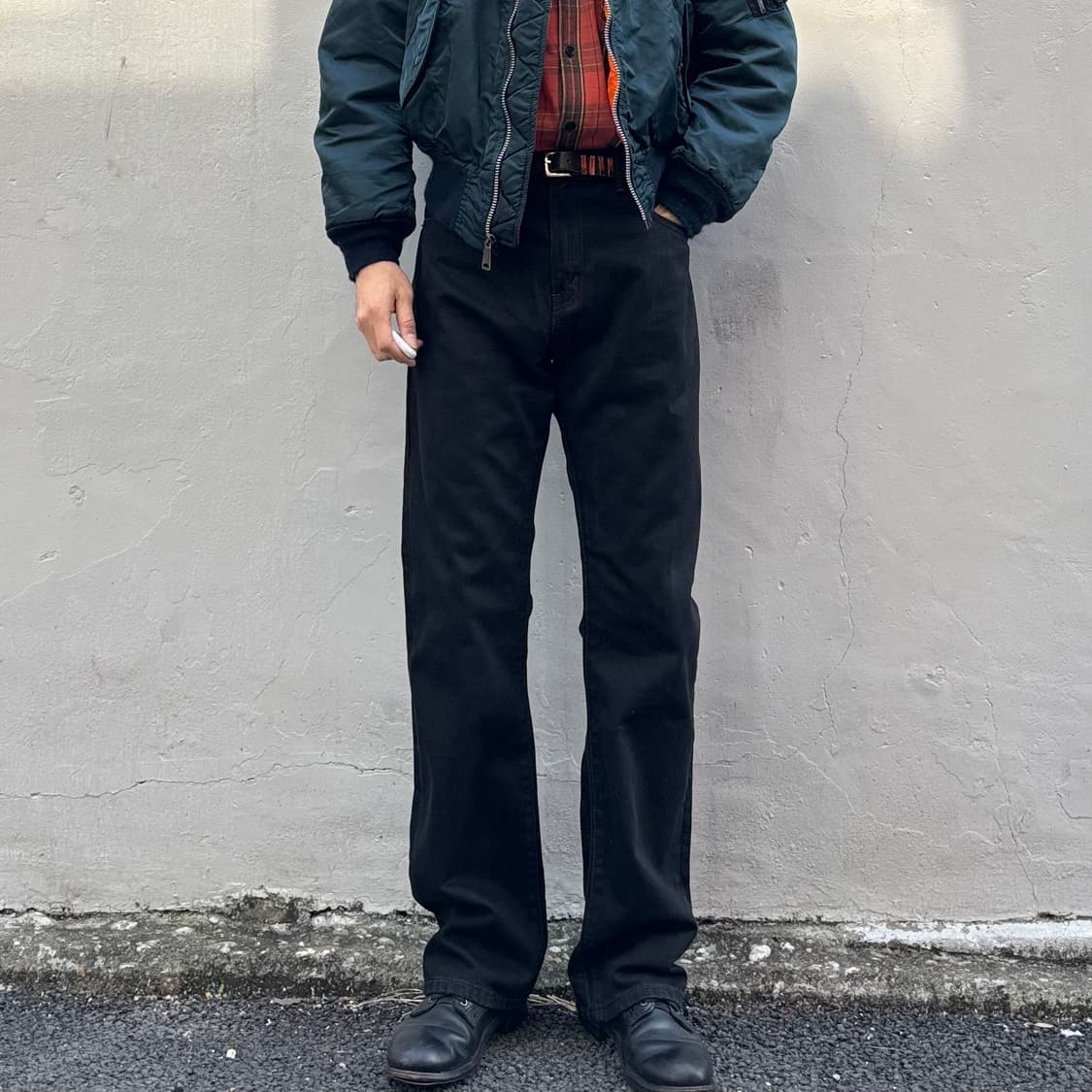 리바이스 517 블랙 부츠컷 상품이미지2