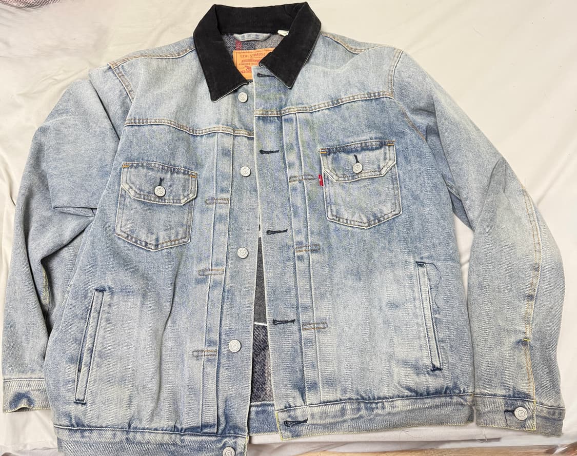 스투시 리바이스 트러커 자켓 L 상품이미지1