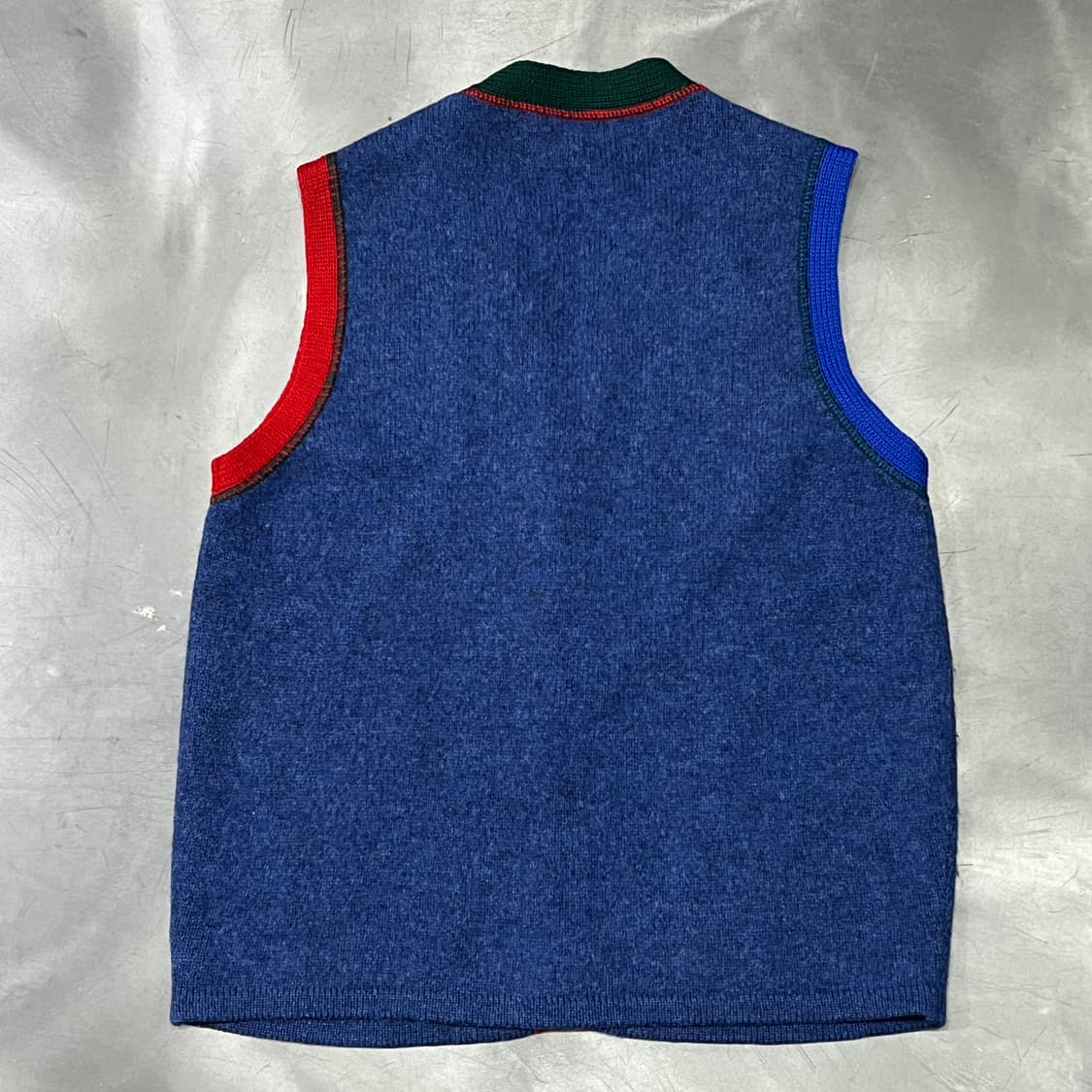  베네통 배색 울 니트 베스트 y14786 상품이미지2