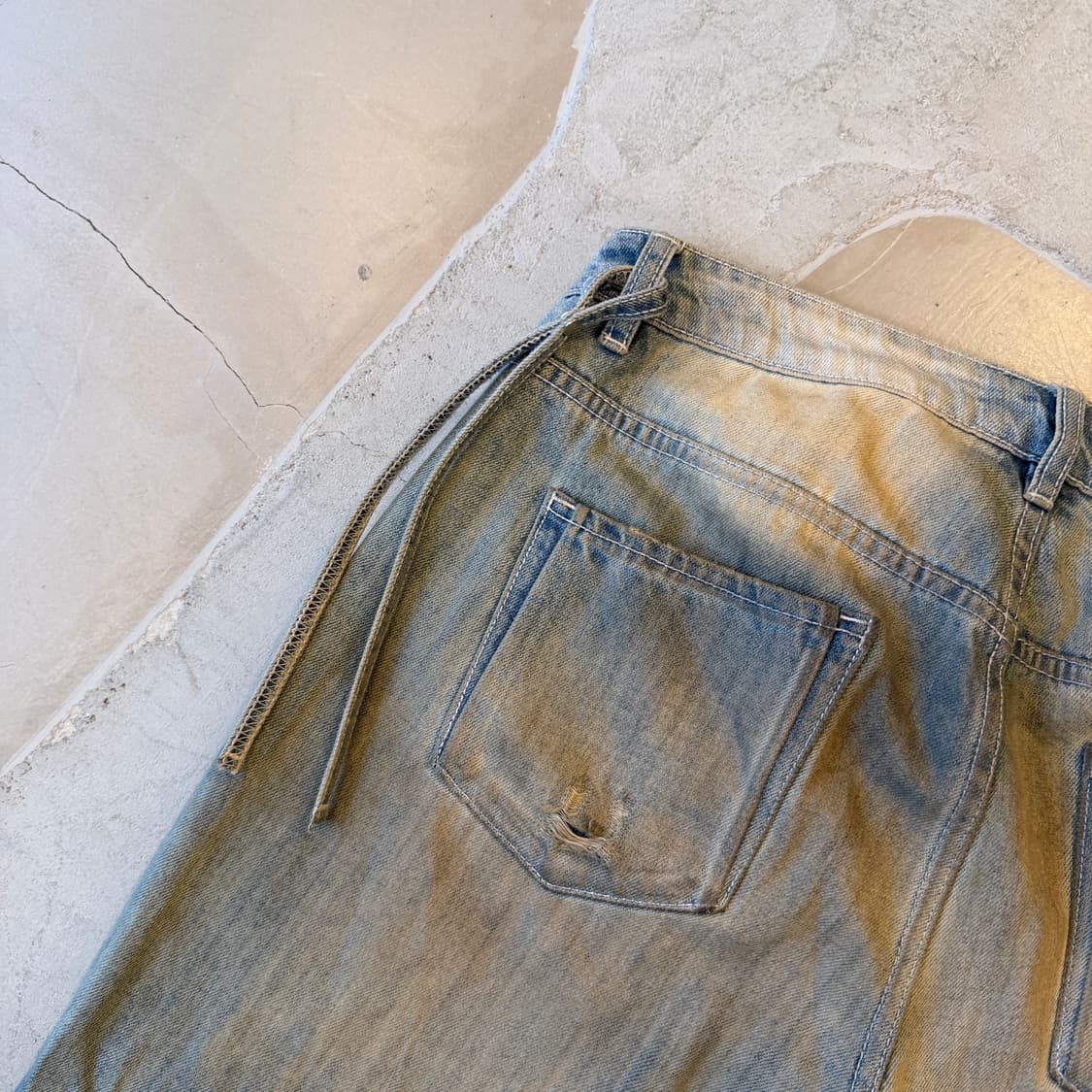 키스 바릭 데님 팬츠 상품이미지7