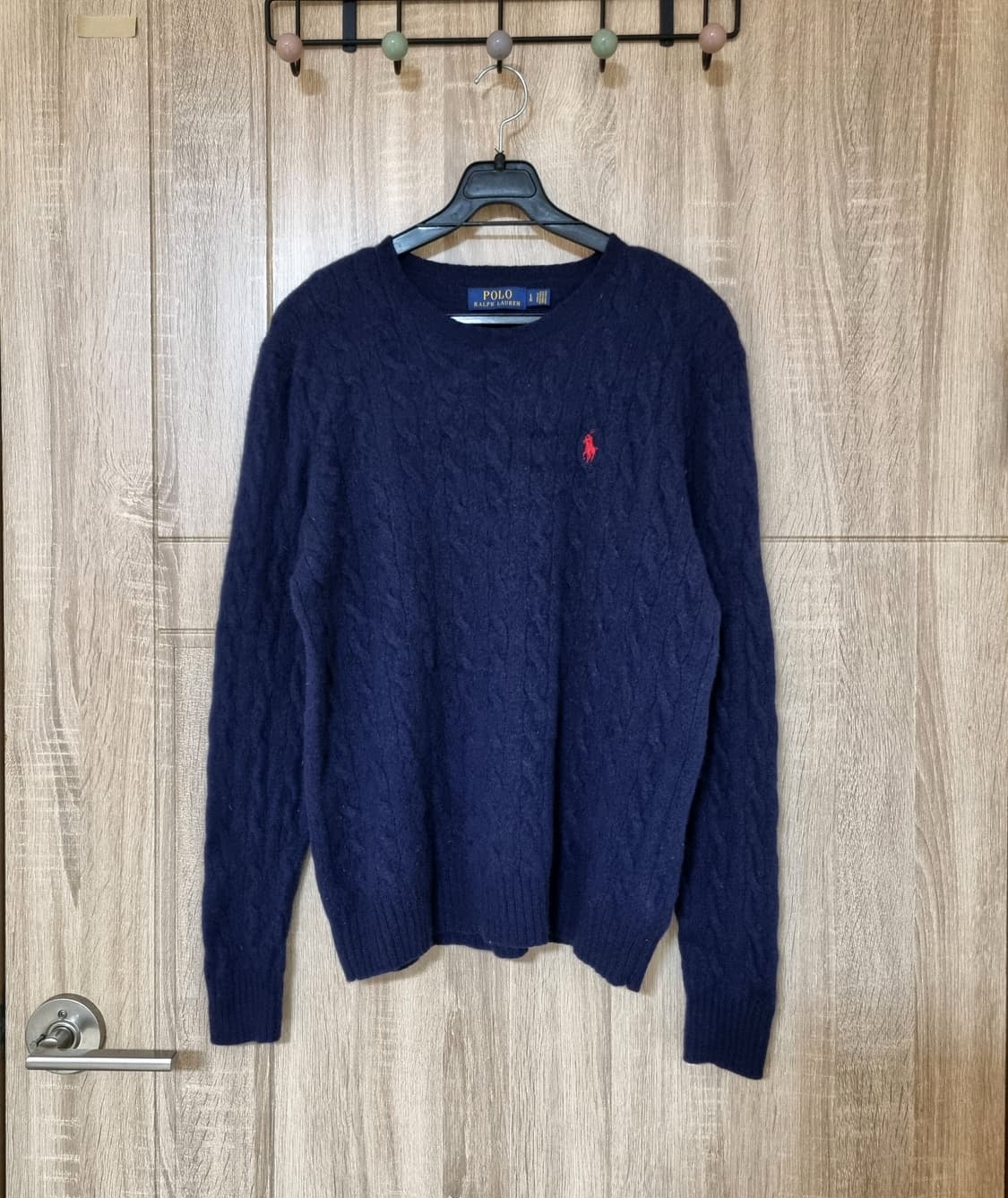 폴로 랄프로렌 캐시미어 케이블니트 상품이미지1