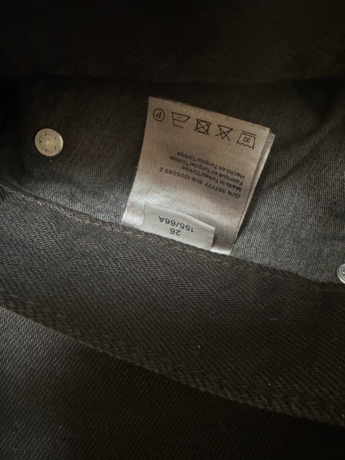 COS 파사드 스트레이트 레그 진 브라운 상품이미지3