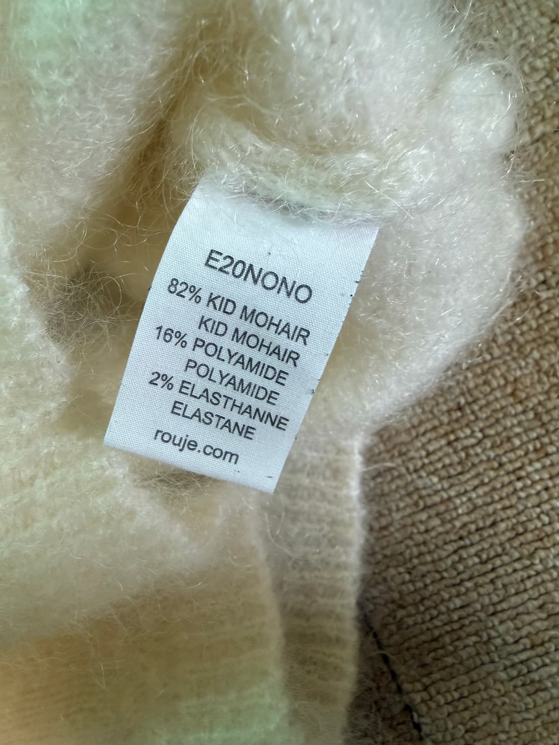 Rouje paris    노노 가디건 34   사이즈  미사용  상품이미지4