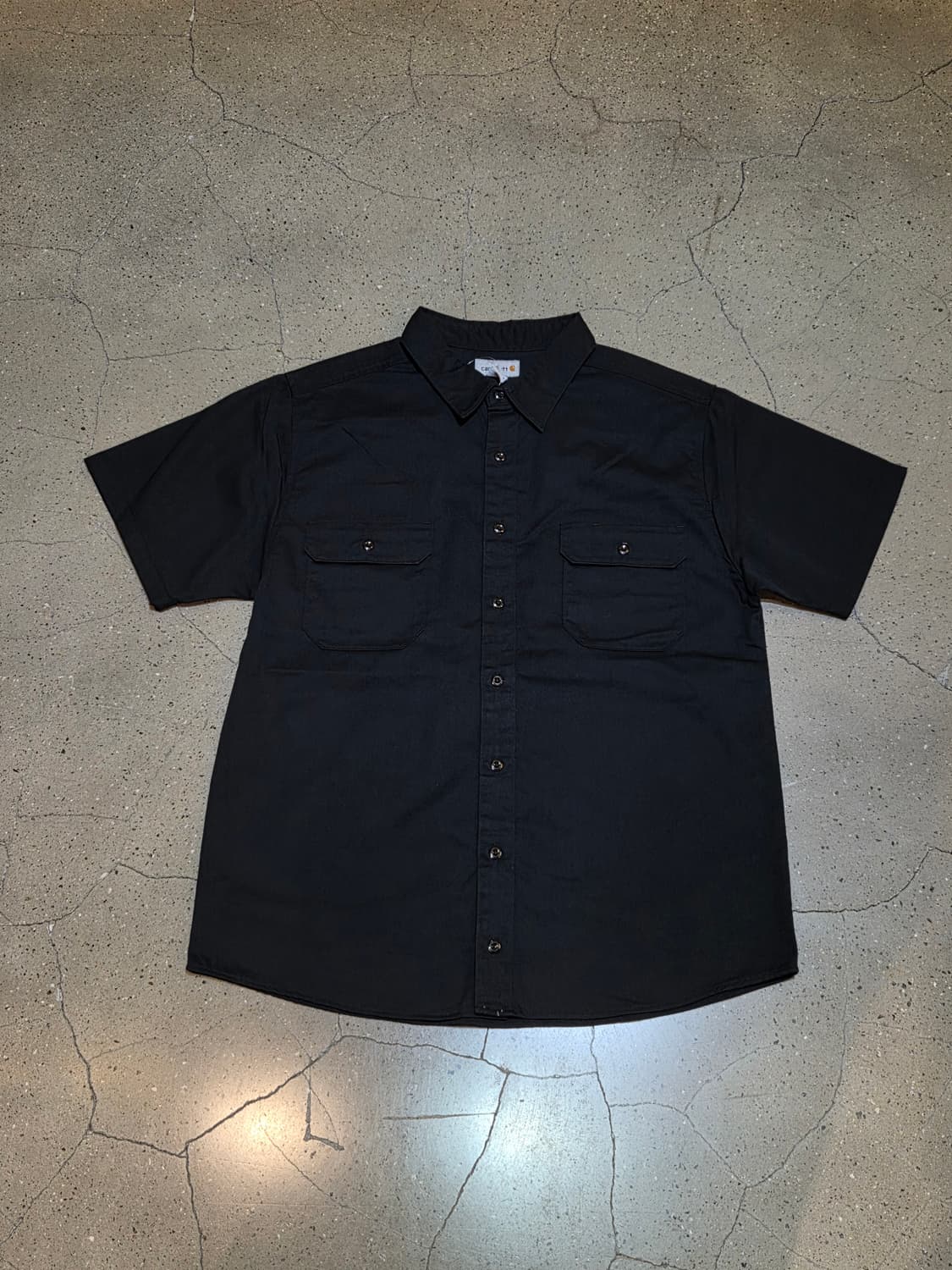 Carhartt 칼하트 블랙 반팔셔츠 상품이미지3