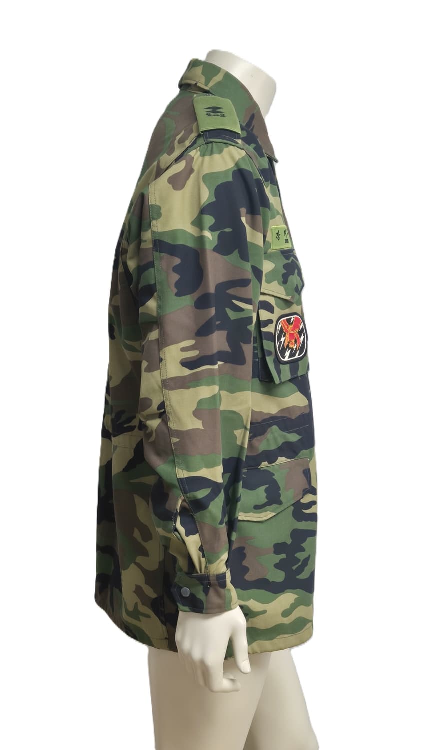 육군 구형 1공중강습여단 중위 중기형 야전상의 전투복 상의 자켓 (L) 상품이미지3