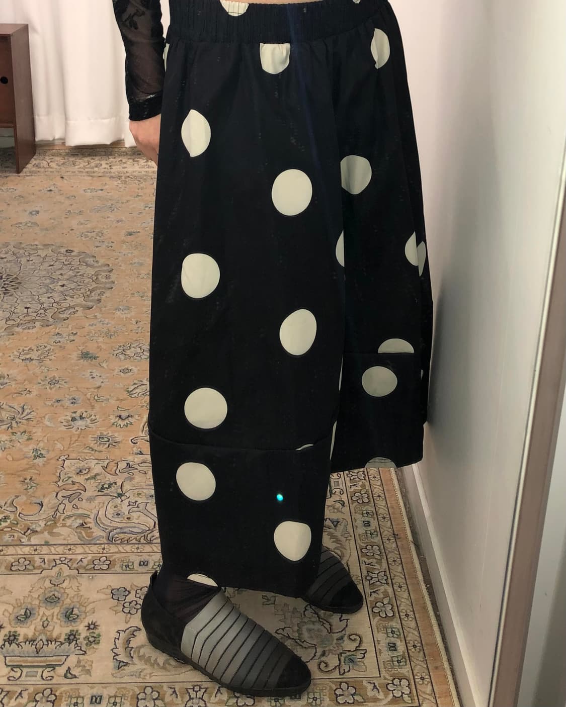 빅 도트 롱 스커트 상품이미지2