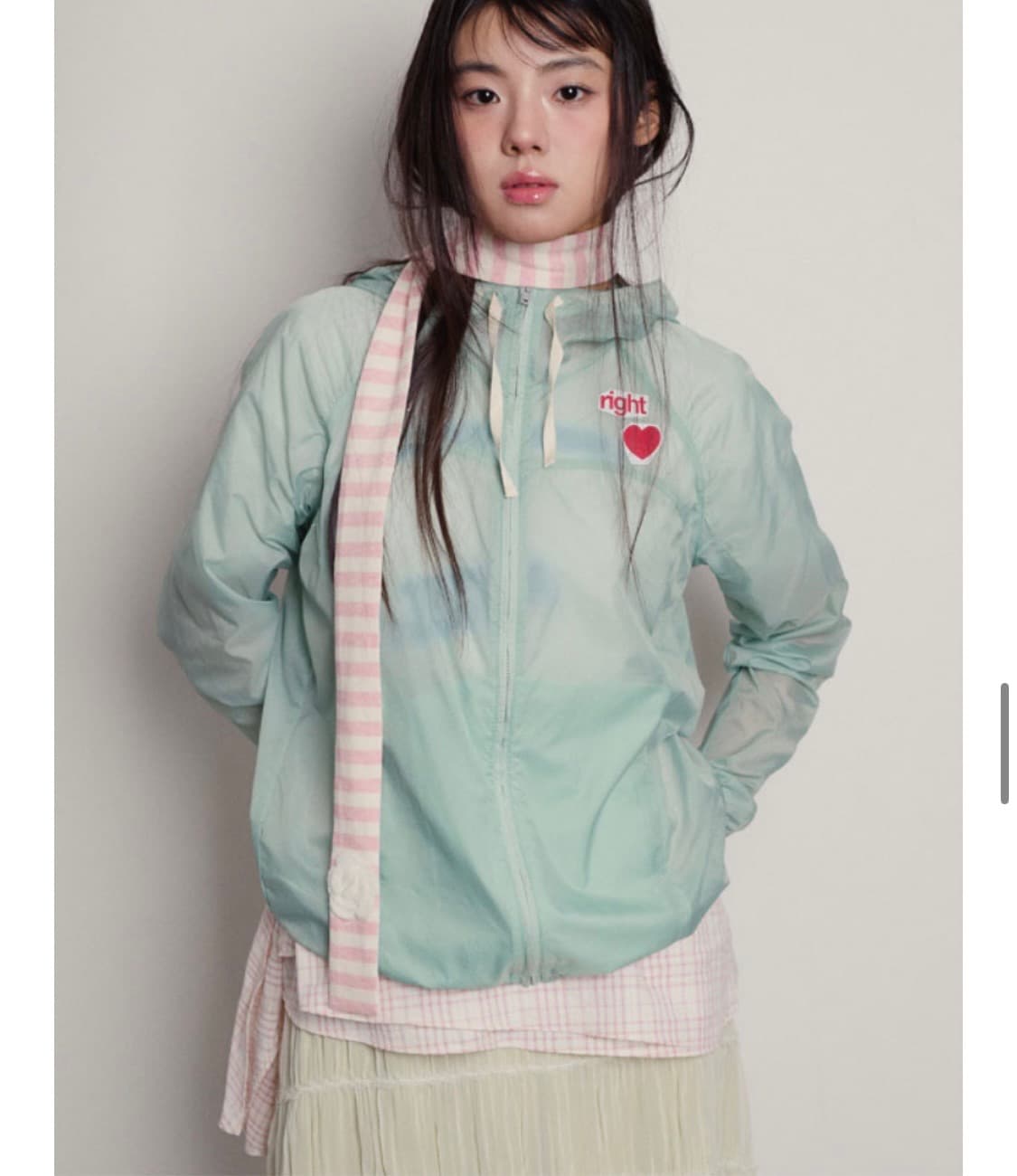 더뮤지엄비지터 바람막이 s 상품이미지2