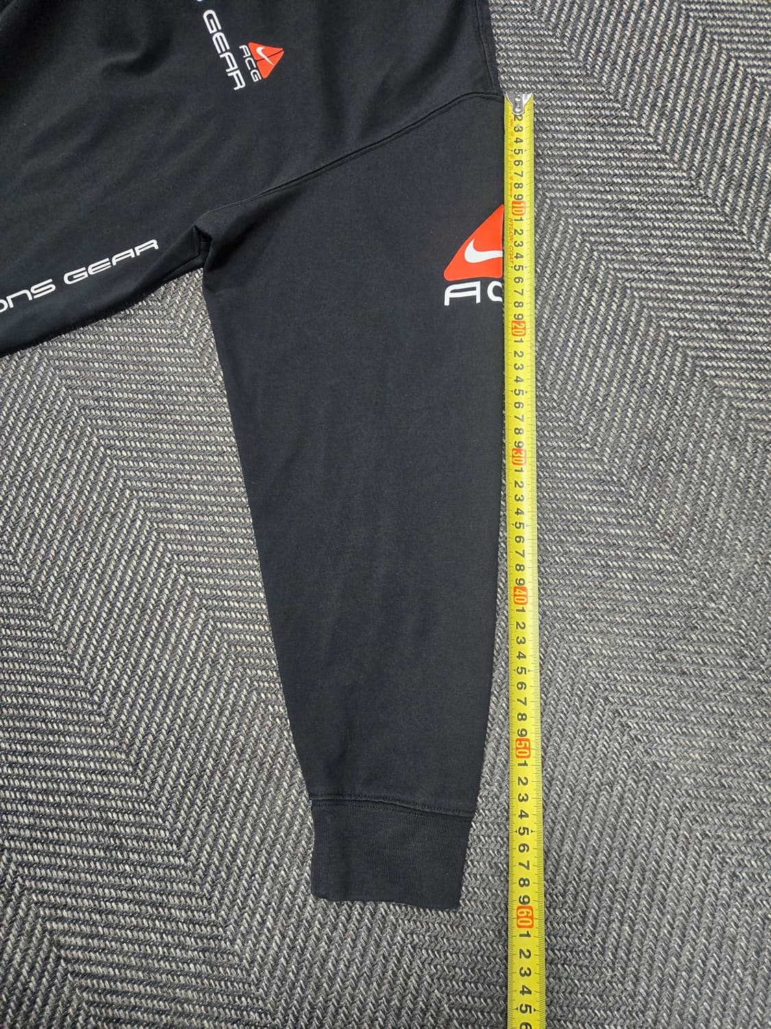 나이키 ACG 레터링 프린트 긴팔 티셔츠 블랙 DV9639-010 상품이미지7