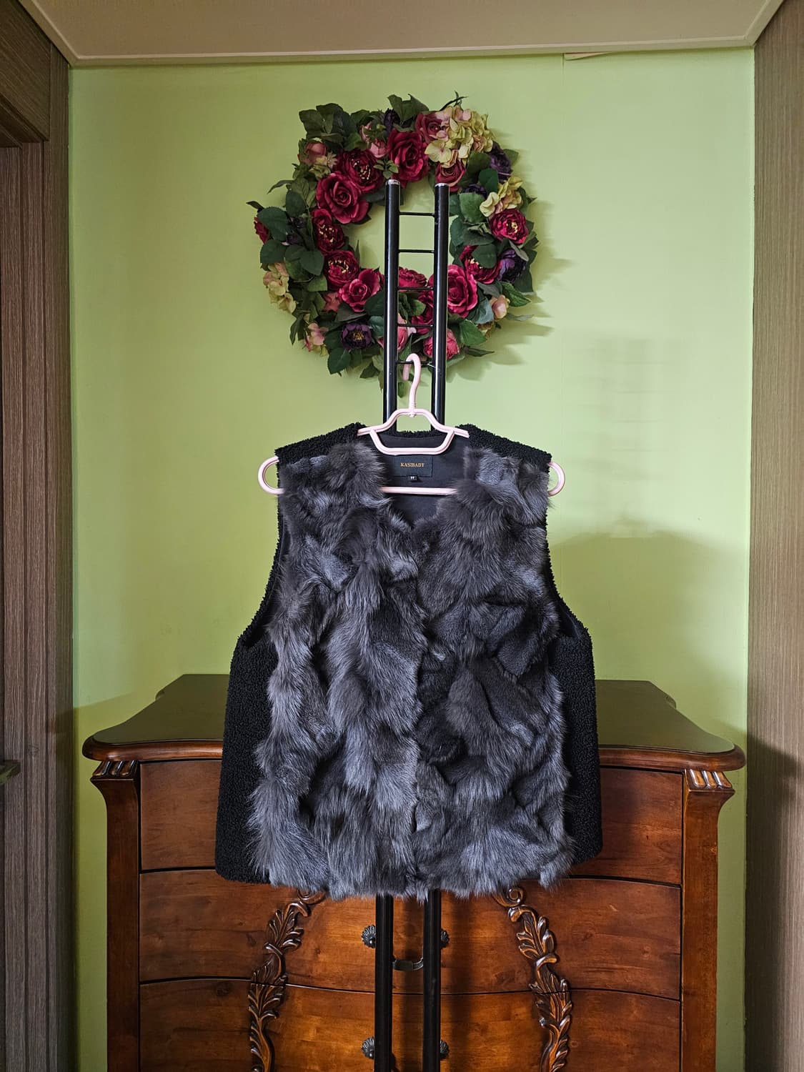 천연폭스퍼 조끼 상품이미지1