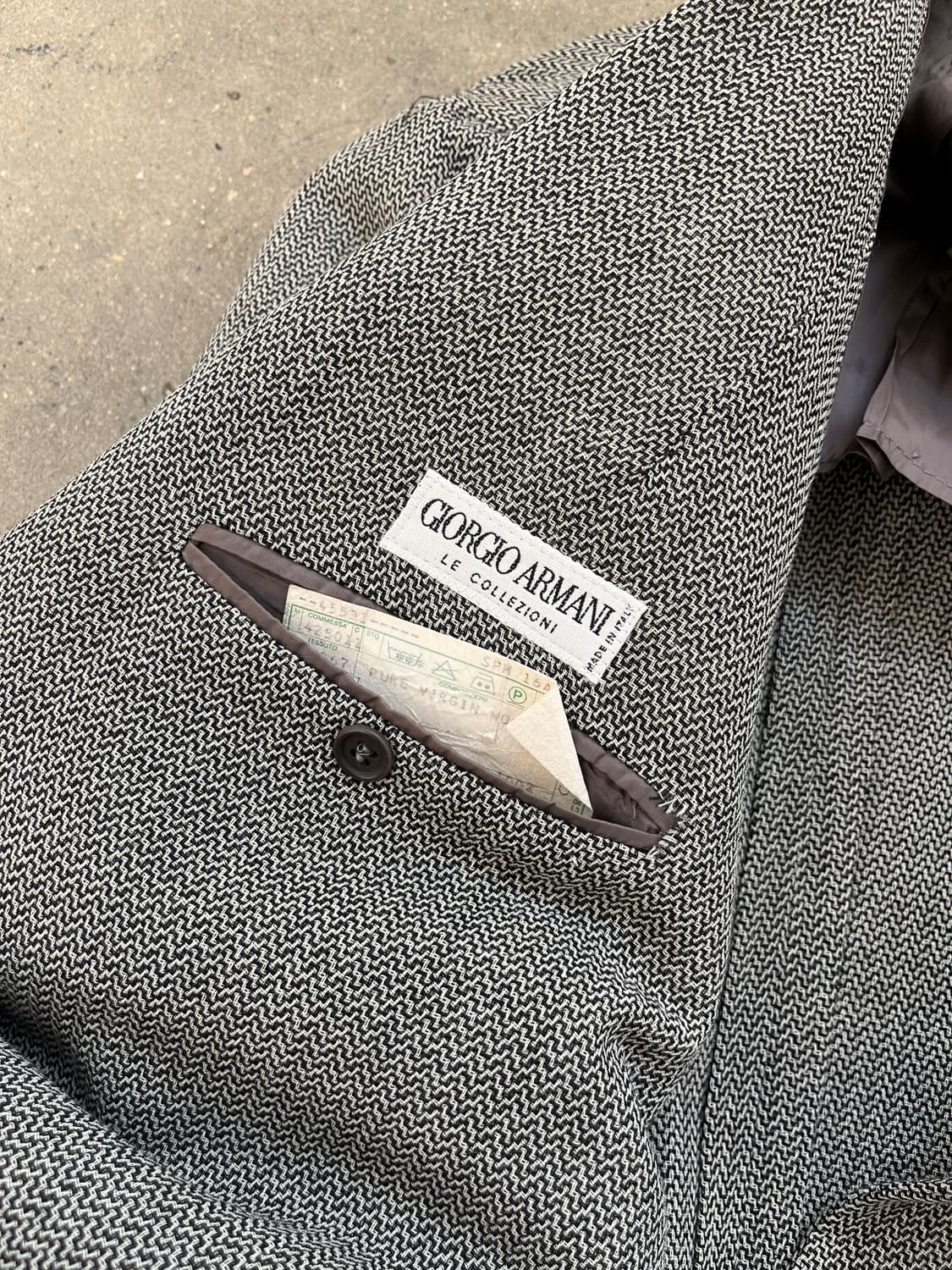 90s GIORGIO ARMANI 블레이저  상품이미지6