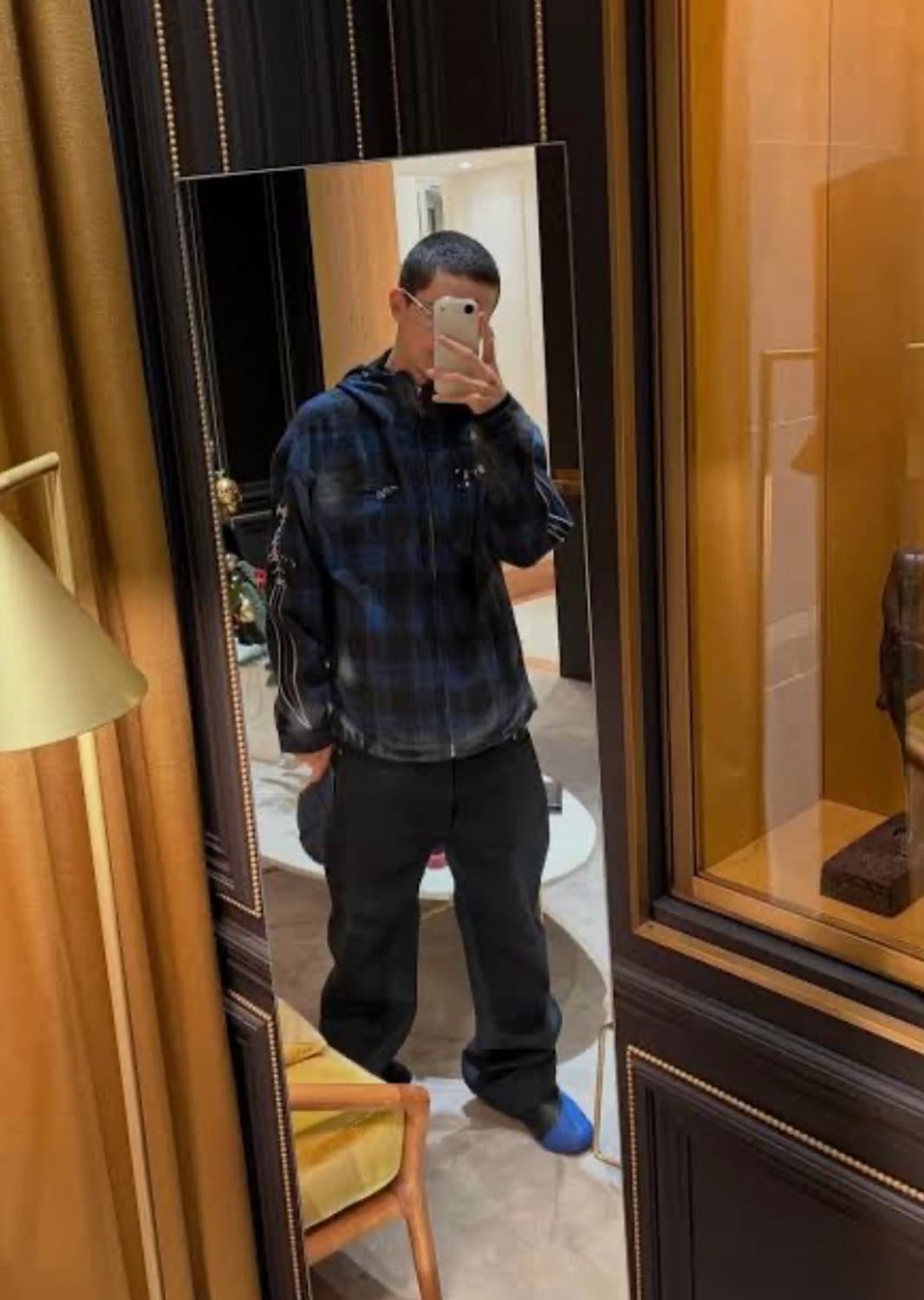 떠그 클럽Arab Sword Flannel Zip-up 상품이미지2