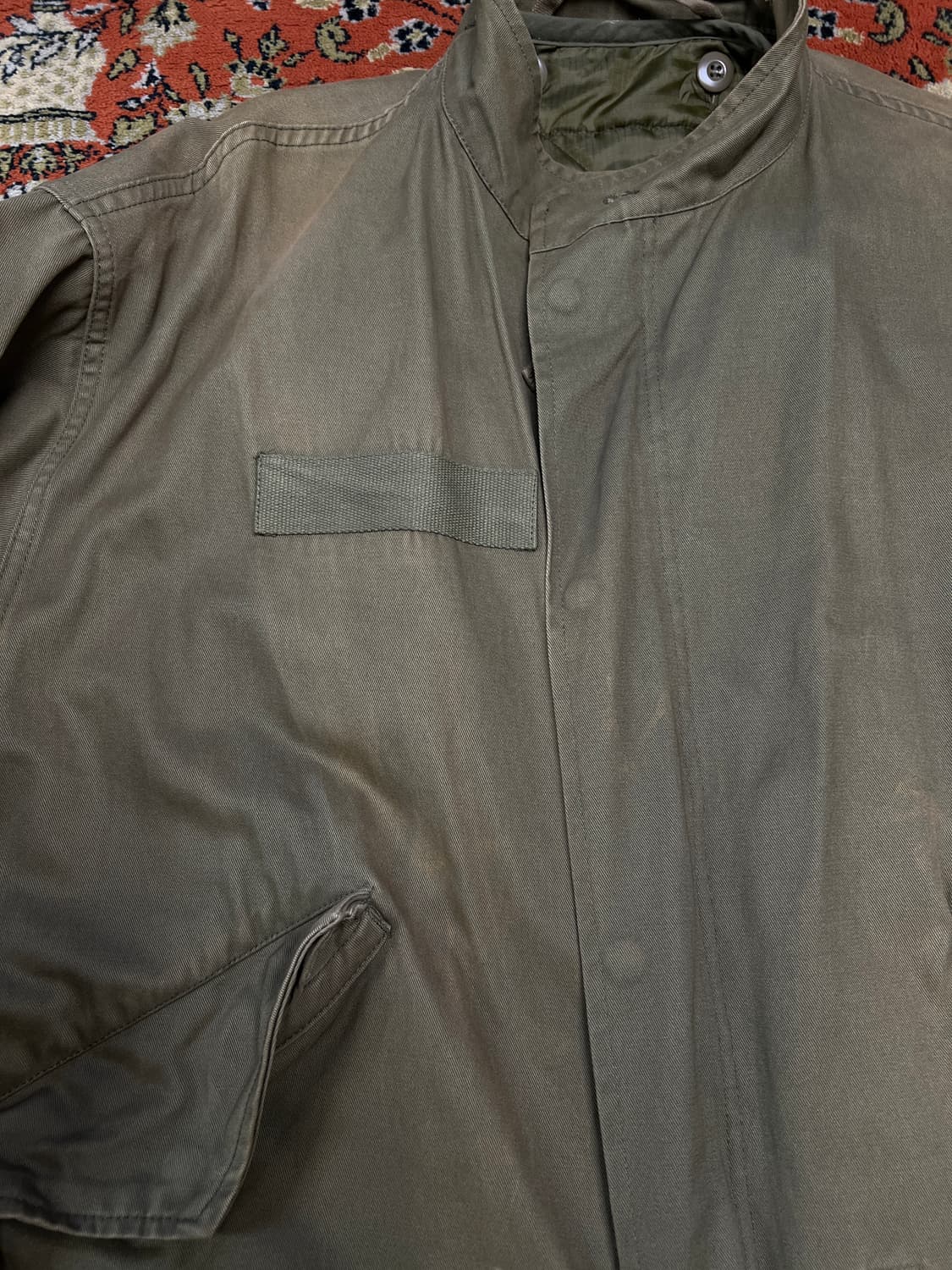 [XL] 라퍼지스토어 빈티지 피쉬테일 개파카 야상 상품이미지4