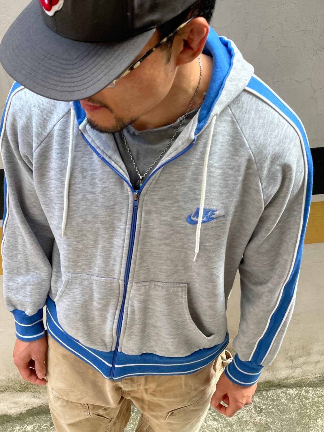 70-80s Nike hoodie zip 상품이미지1