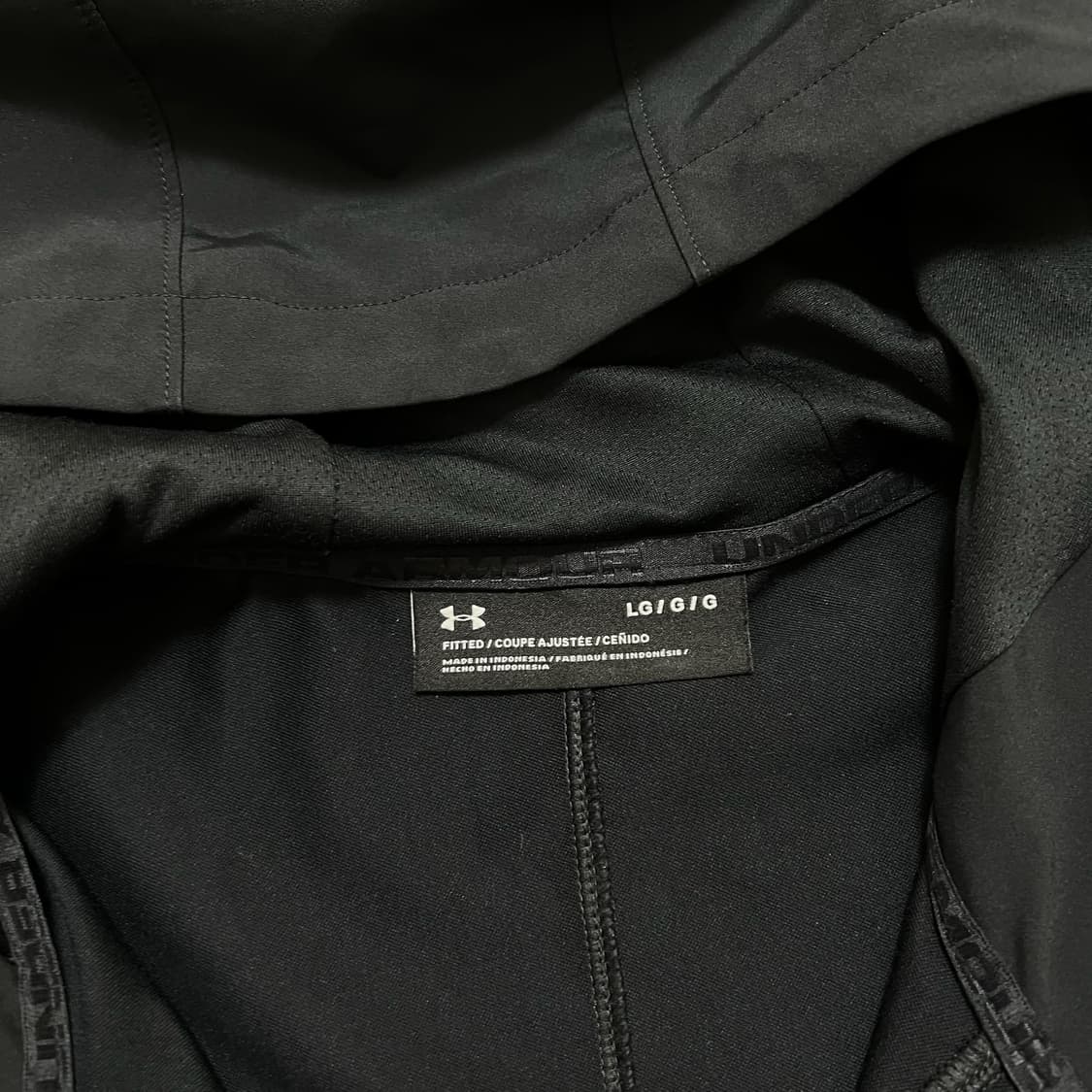 언더아머 여성 후드 롱 바람막이 자켓 L/100  상품이미지5