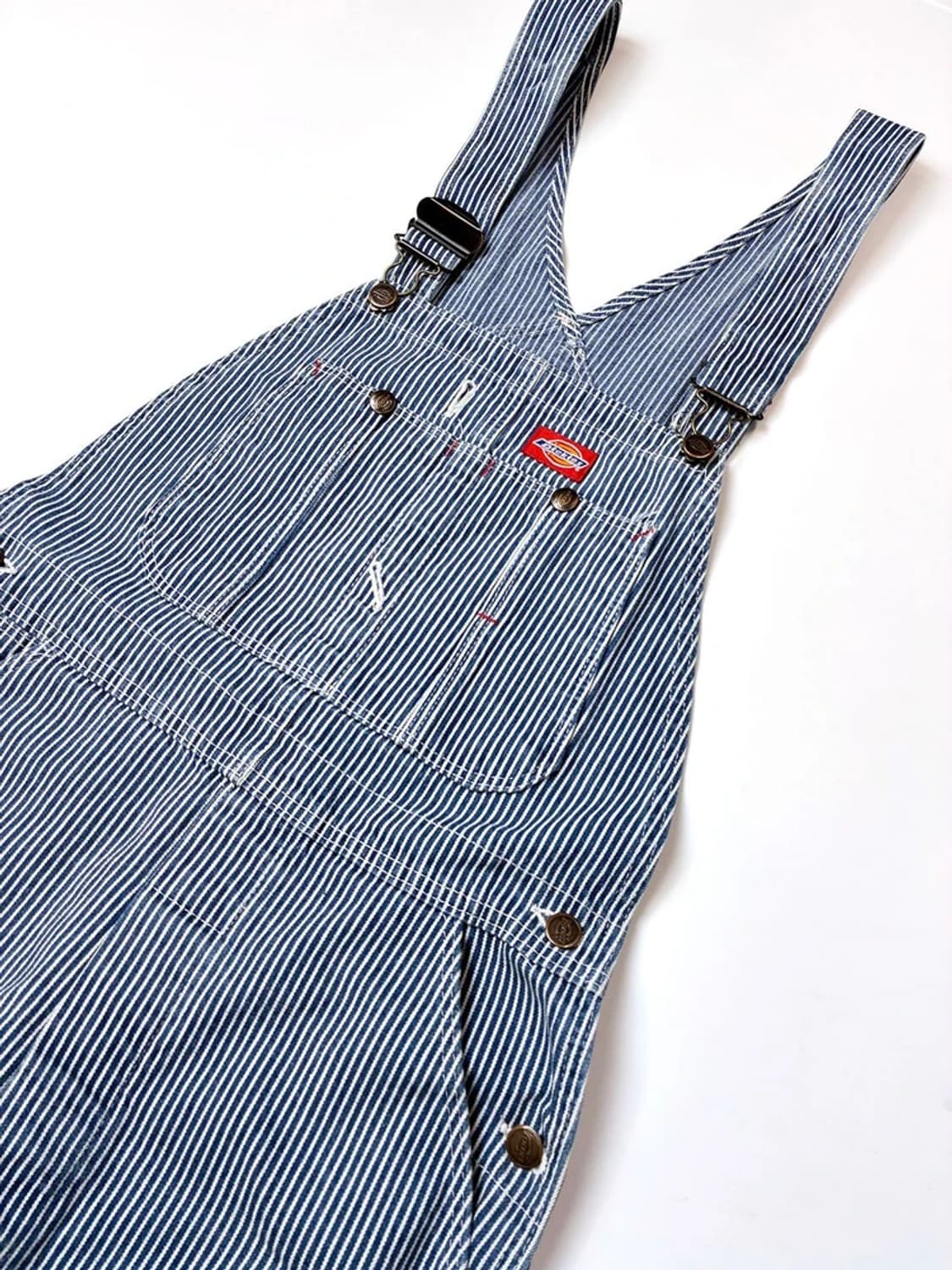 디키즈 히코리 스트라이프 오버롤 서스펜더 멜빵 팬츠 PN5327 상품이미지2