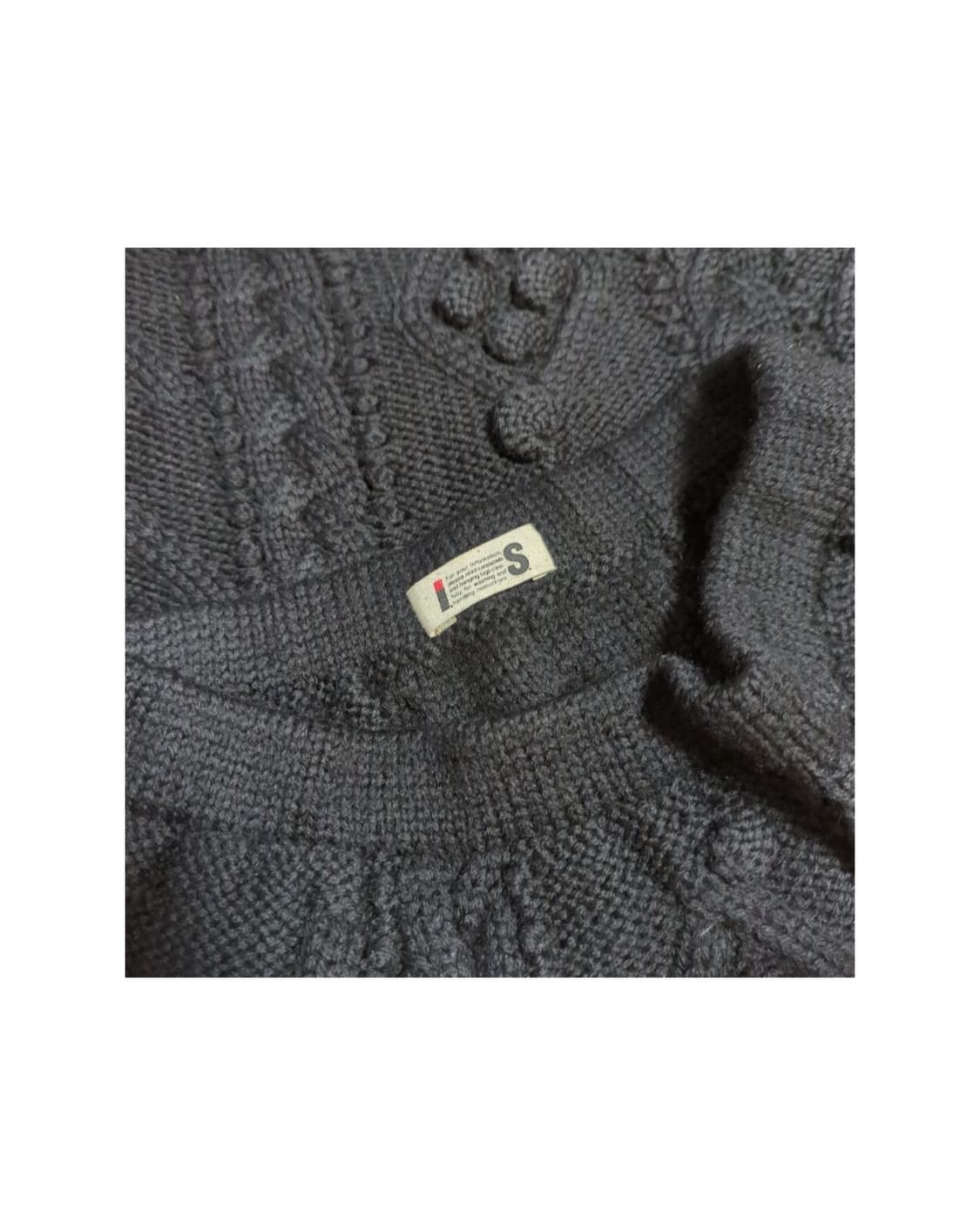 이세이미야케 케이블 니트 스커트 상품이미지4