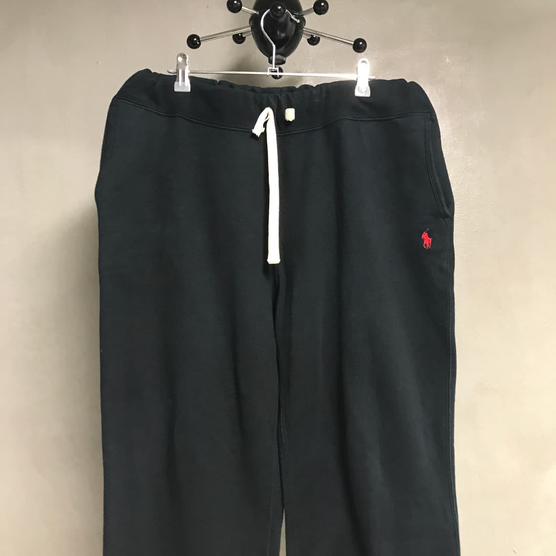 폴로 랄프로렌 블랙 스웨트팬츠 XL 상품이미지2