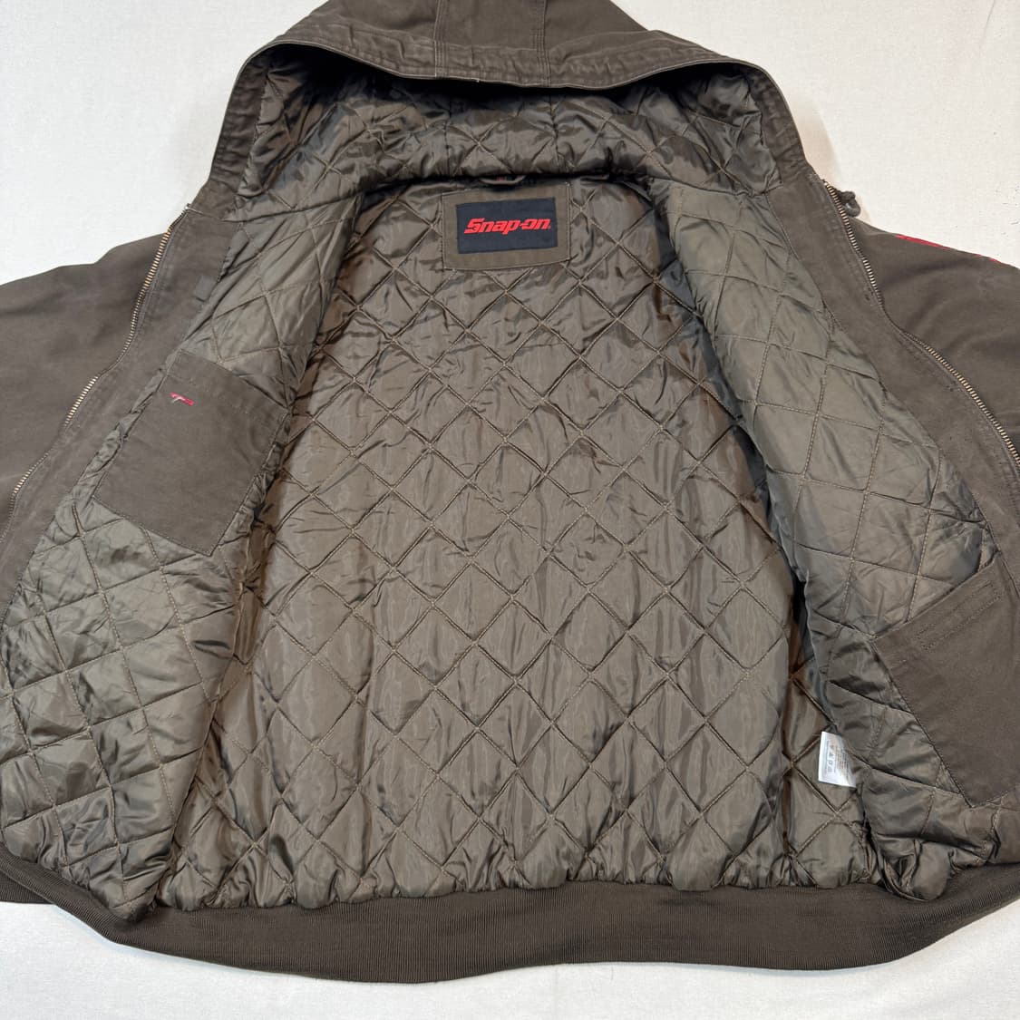 XL) 스냅온 SNAP-ON USA 퀼팅 액티브 후드 자켓 상품이미지5