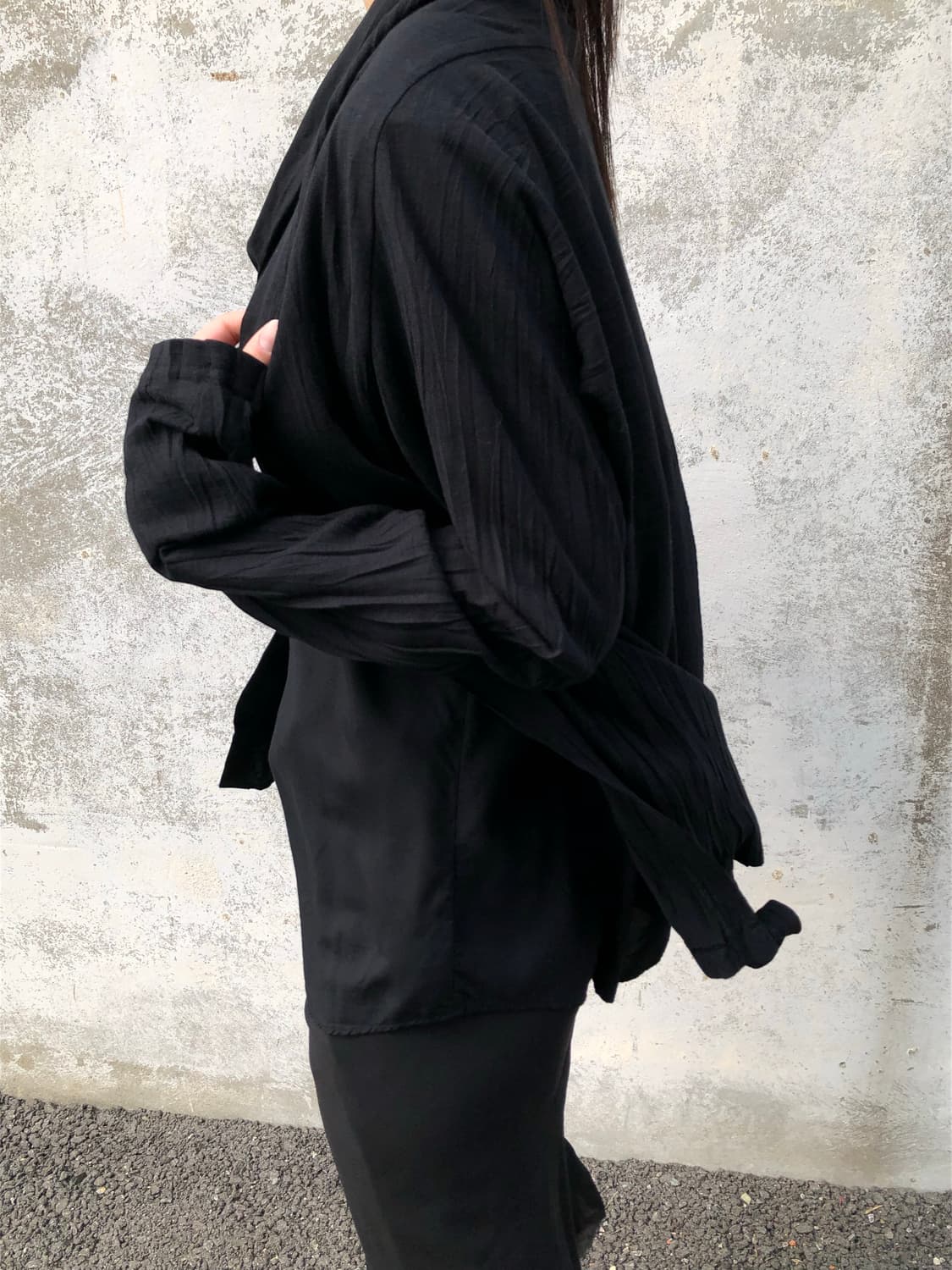 이세이미야케 플리츠 가디건 상품이미지1