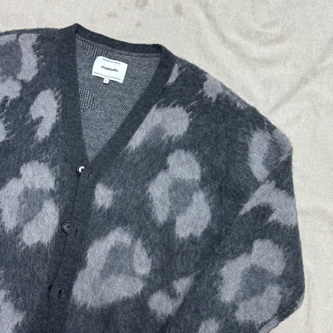비바스튜디오 그런지 모헤어 가디건 L(105) 상품이미지2