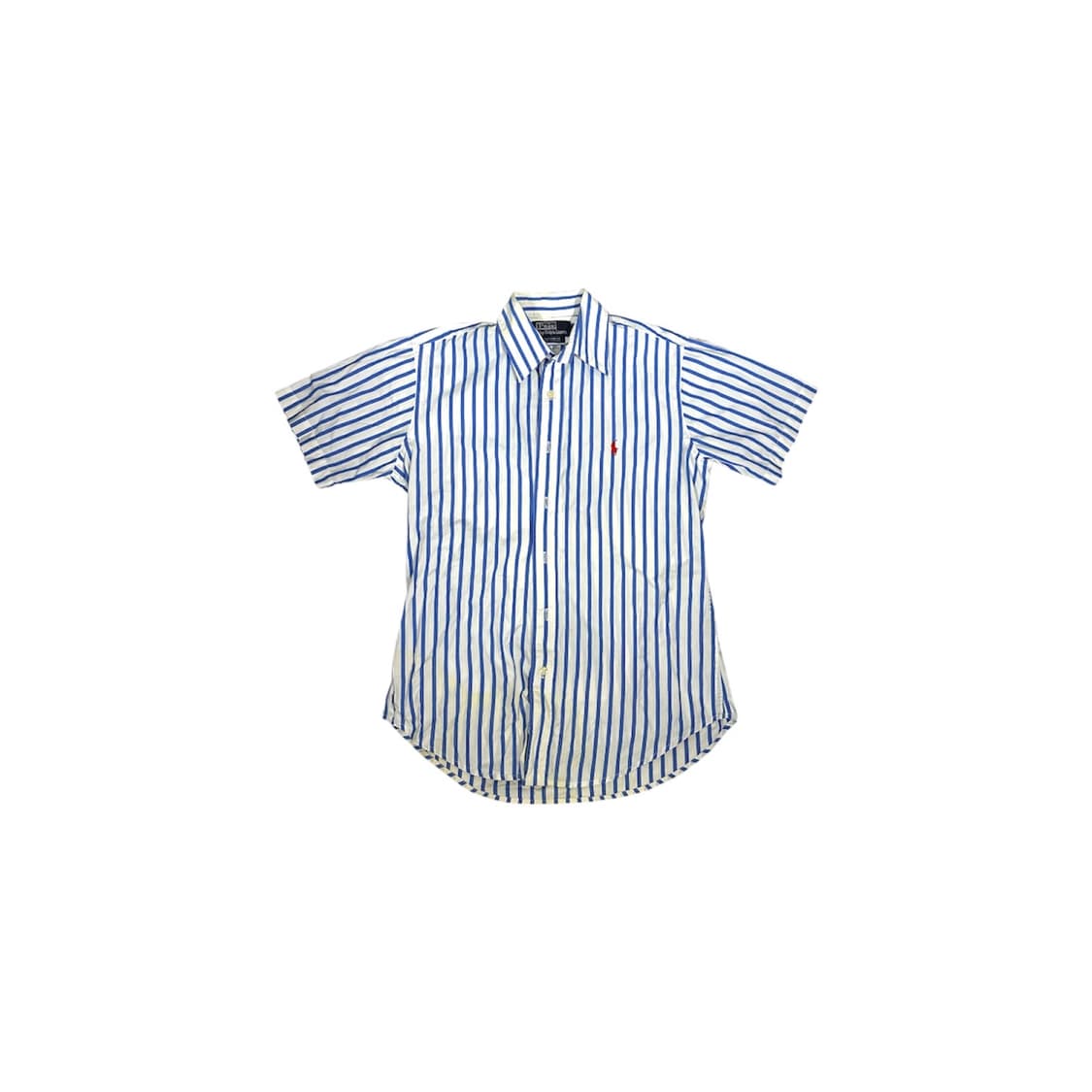 폴로 랄프 로렌 블루 스트라이프 반팔 셔츠 M 상품이미지5