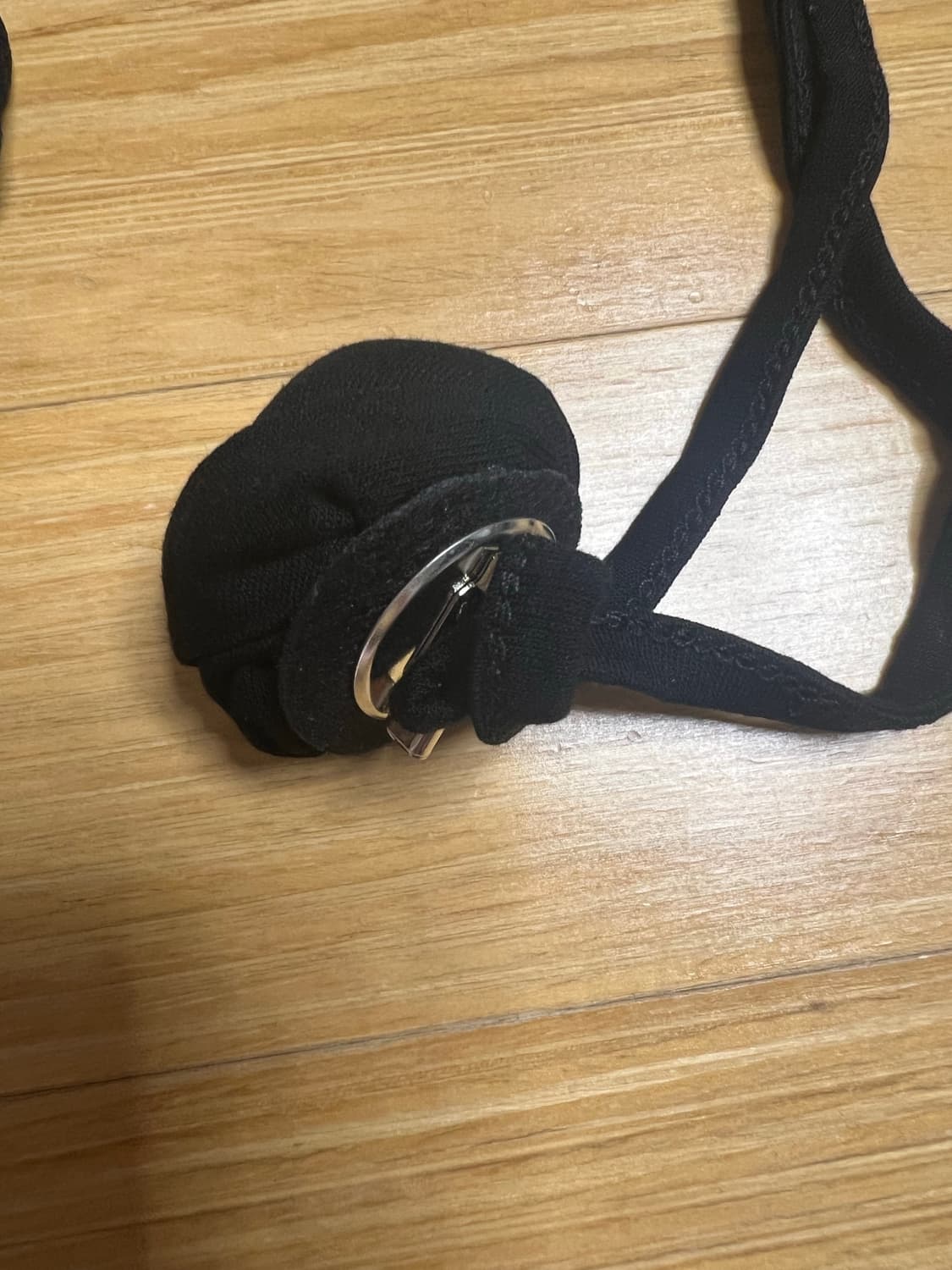 아수라 플라워 스트링 슬리브리스 블랙 상품이미지9