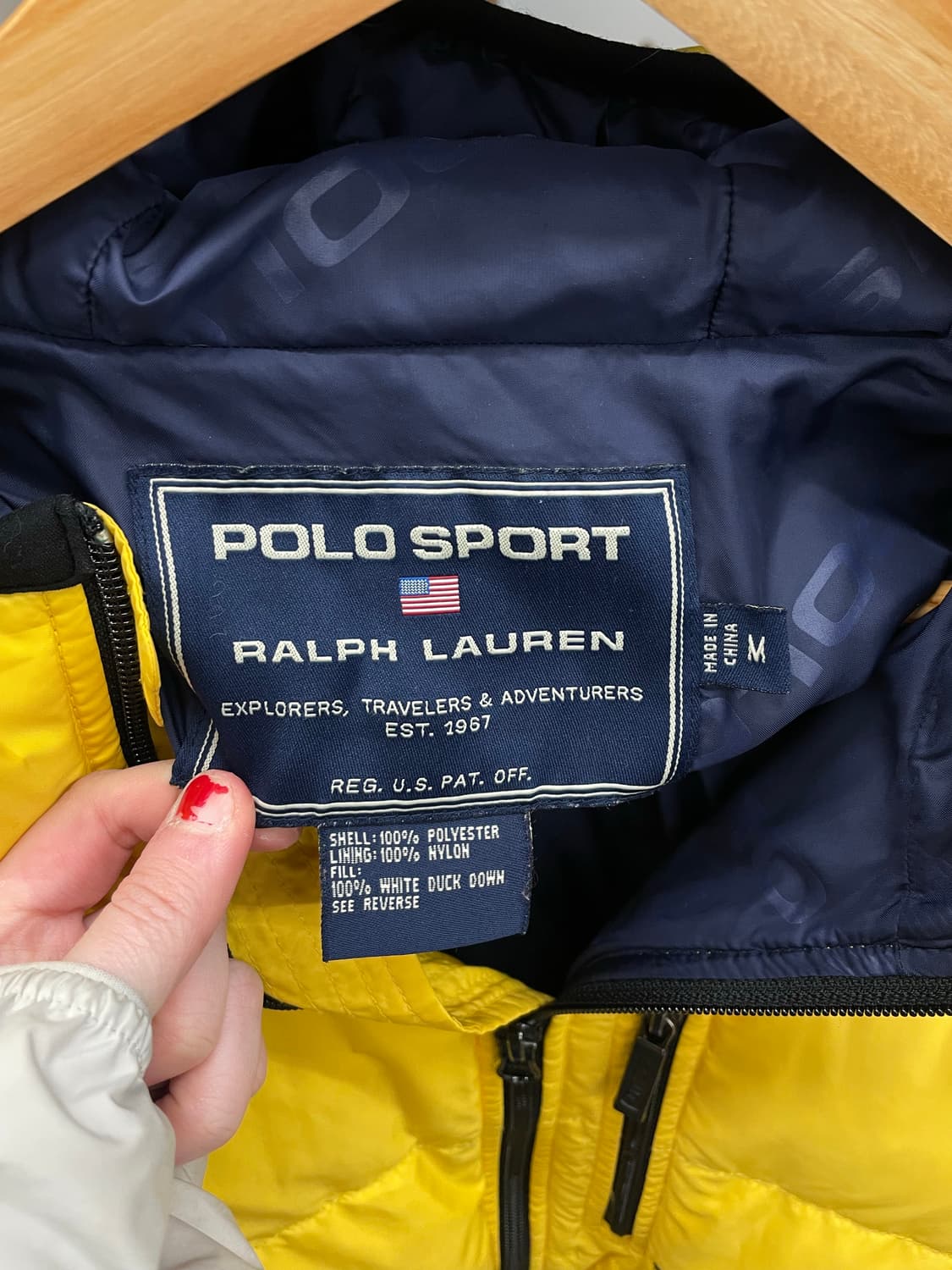 2000s Polo sport 폴로 스포츠 후드 패딩 상품이미지10