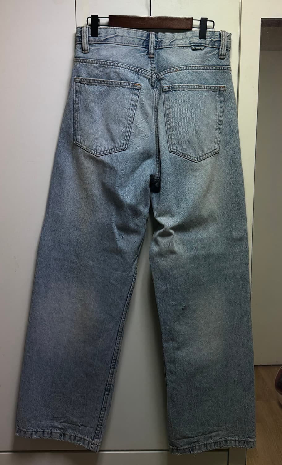 자라 배기진 라이트 블루 29사이즈 상품이미지4