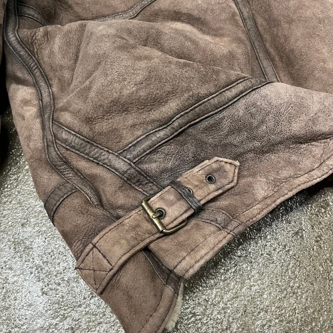 빈티지 B-3 양가죽 무스탕 (110) 상품이미지8