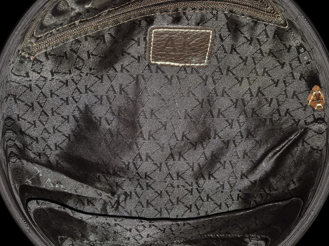 Anne Klein camel phyton Buckle leather 상품이미지3