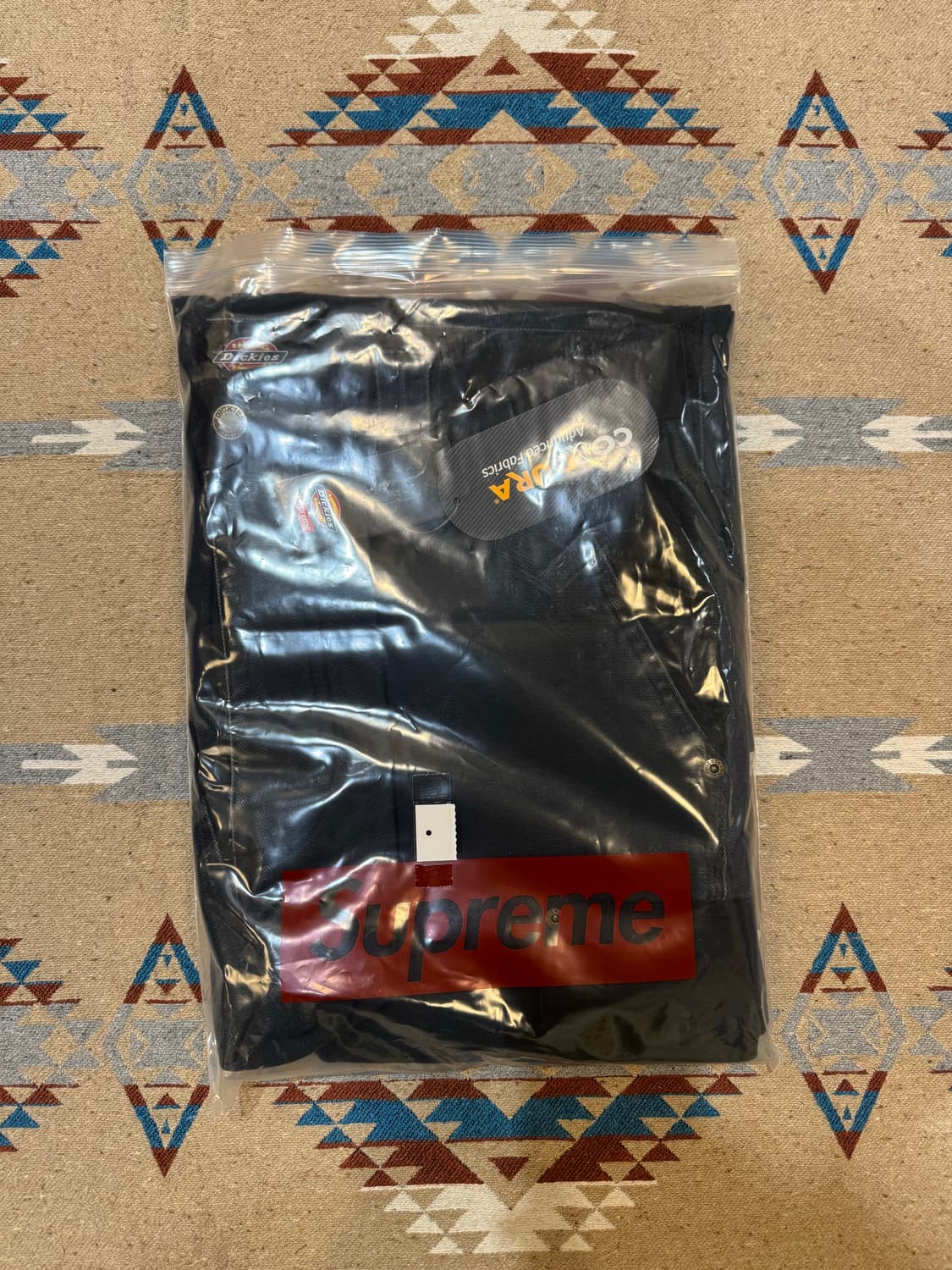 [34] 슈프림 x 디키즈 코듀라 카고 팬츠 블랙  상품이미지9