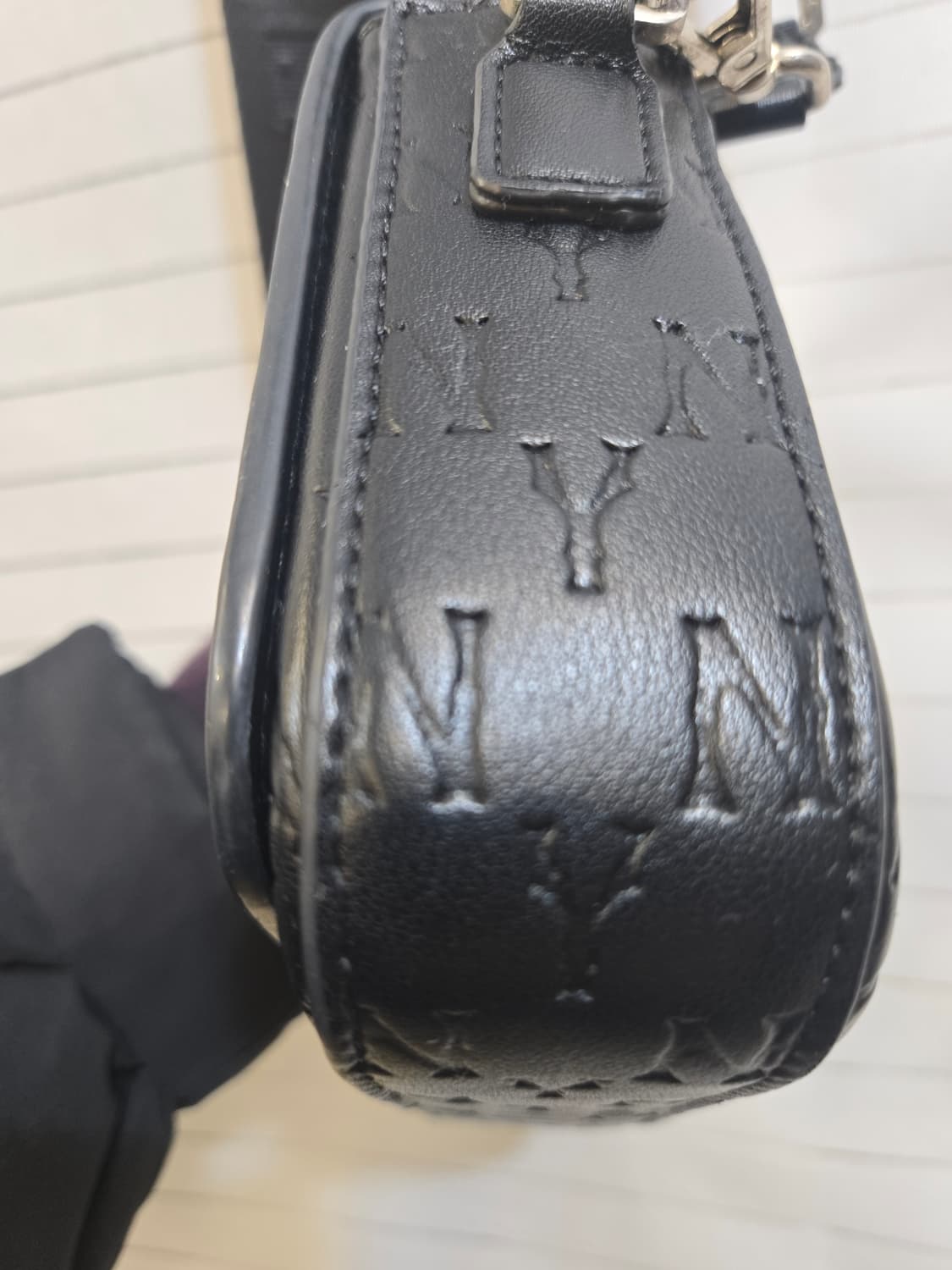 MLB NY 로고 블랙 크로스백 상품이미지5