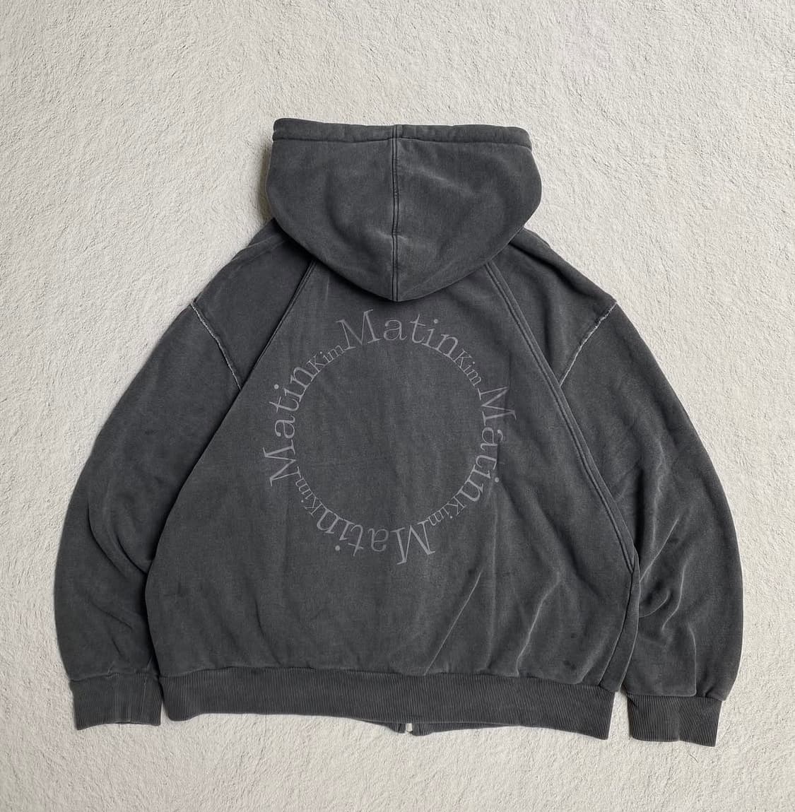 마뗑킴 피그먼트 후드 셋업 팬츠 세트 상품이미지3